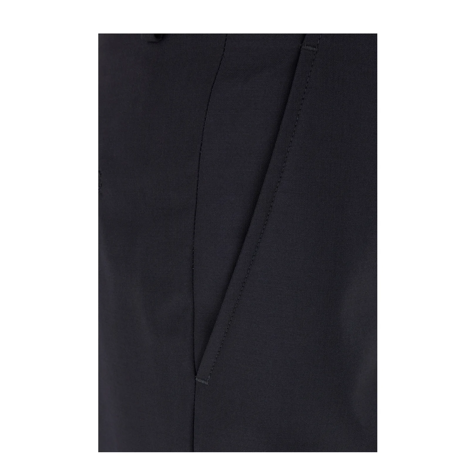Midnight Blue Wool Blend Pants - Image 5