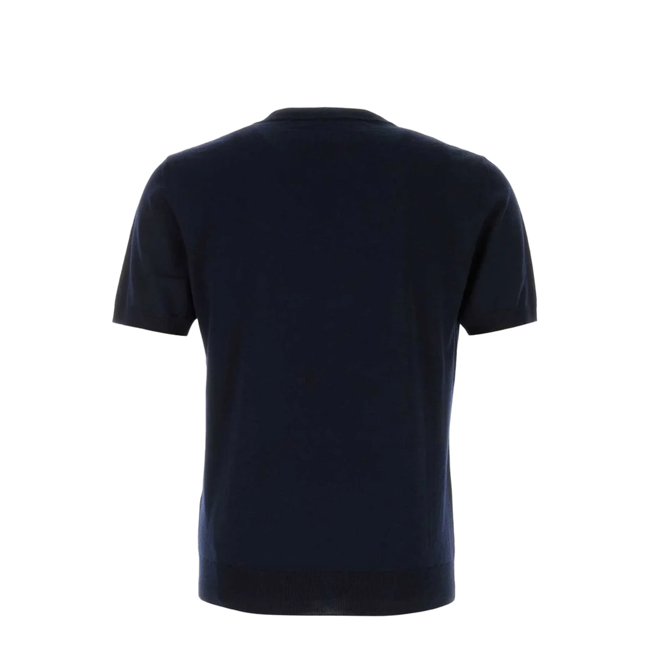 Navy Blue Wool Sweater - Image 2