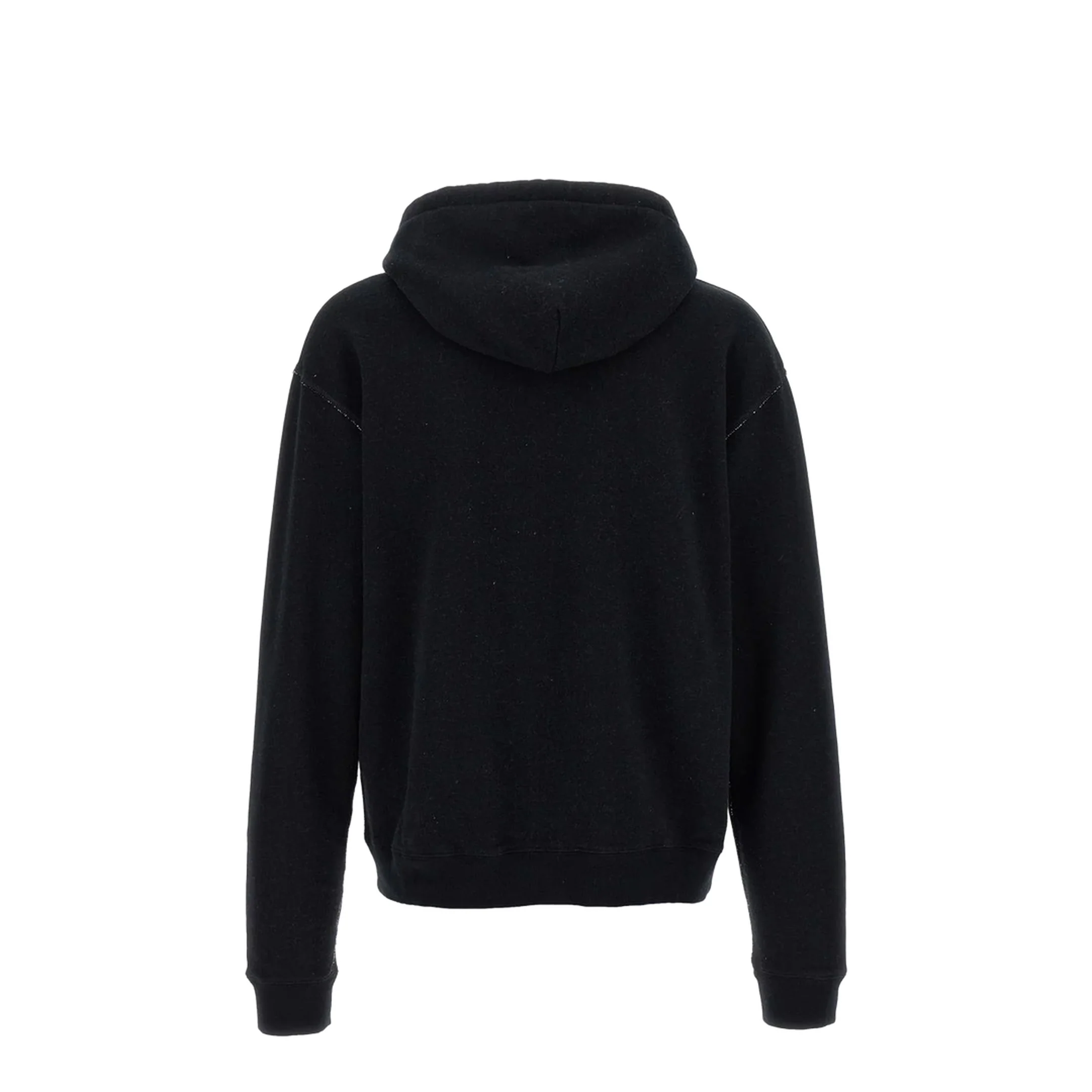 Printed Hoodie Black - Image 2