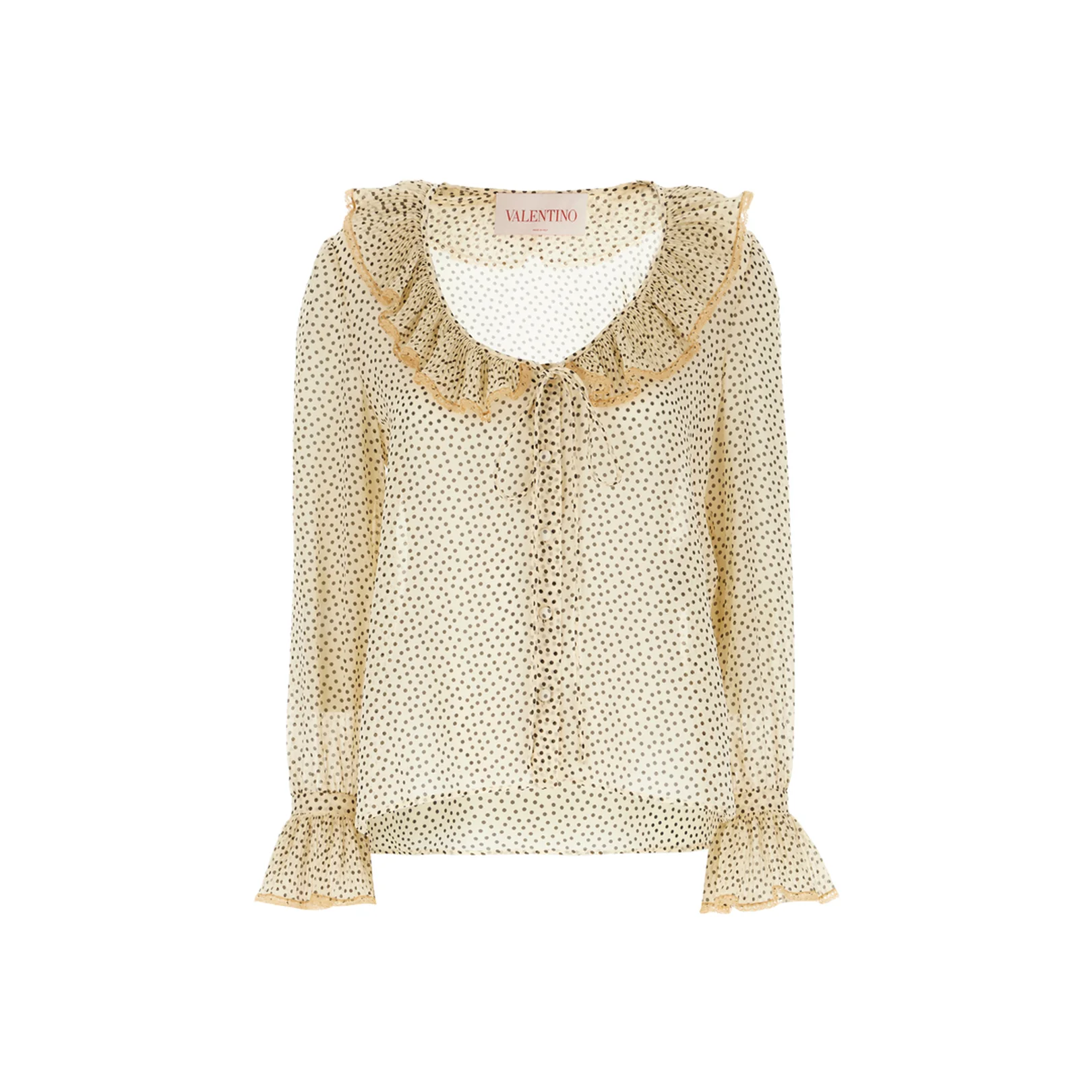 Printed Silk Blouse