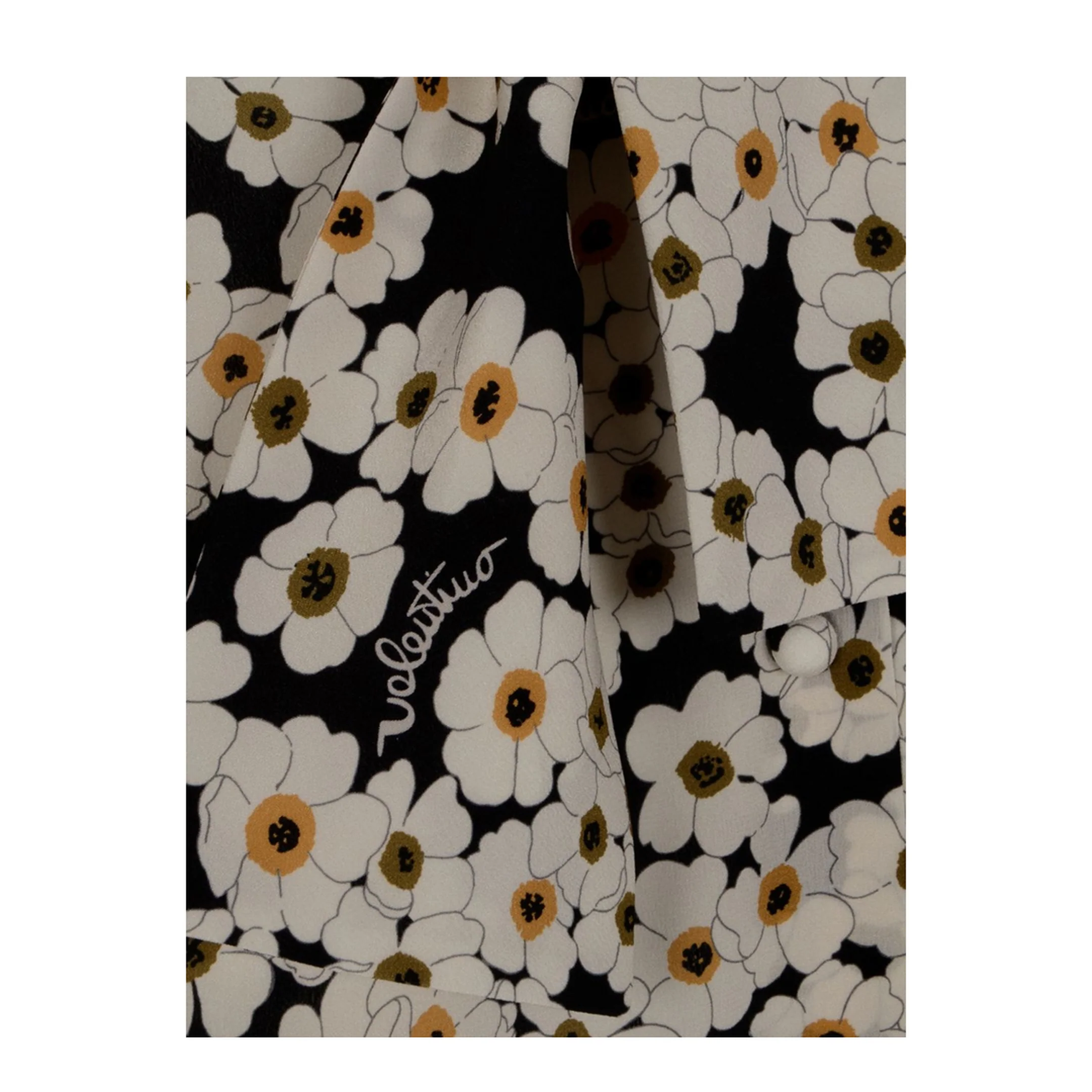 Printed Silk Blouse - Image 3