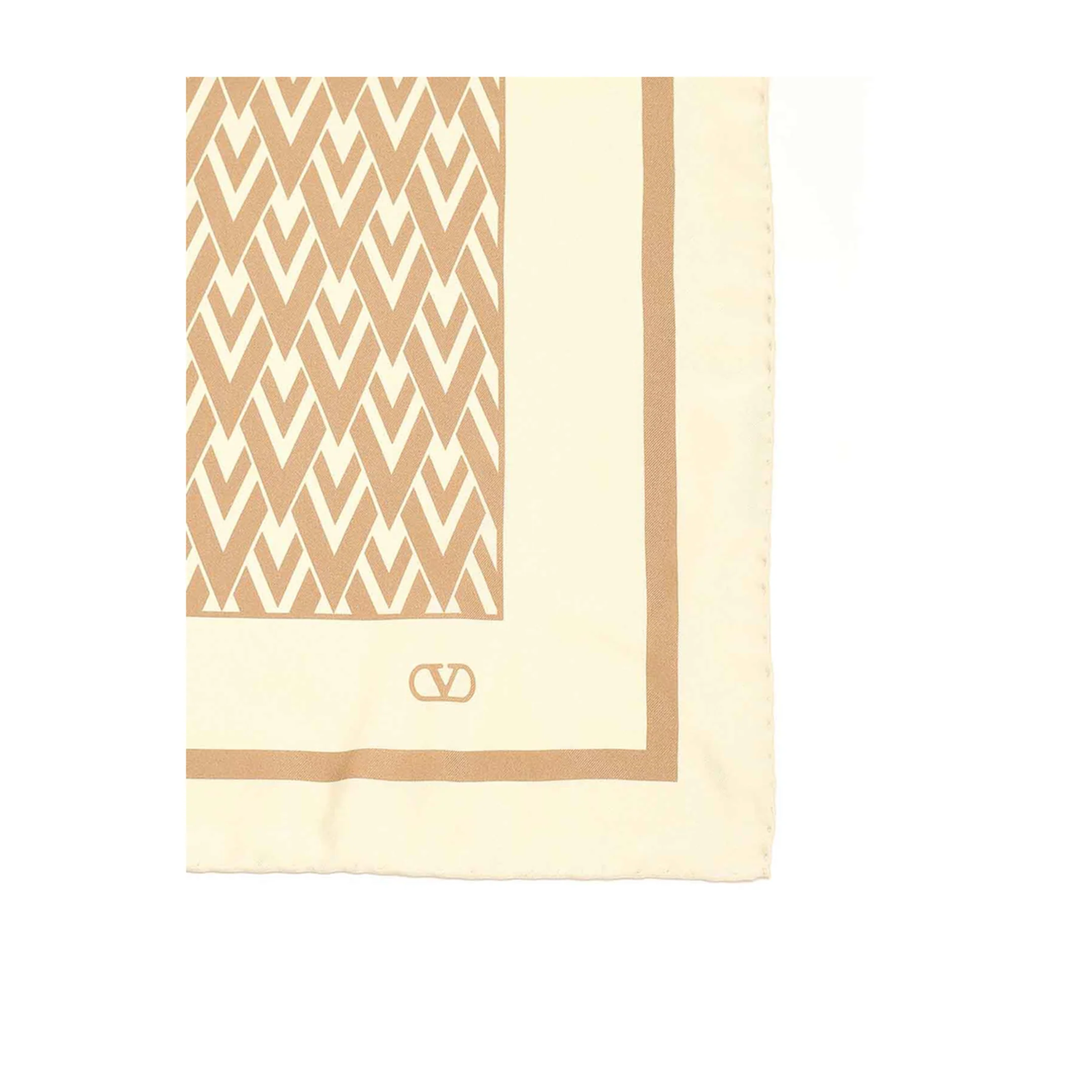Printed Silk Foulard - Image 3