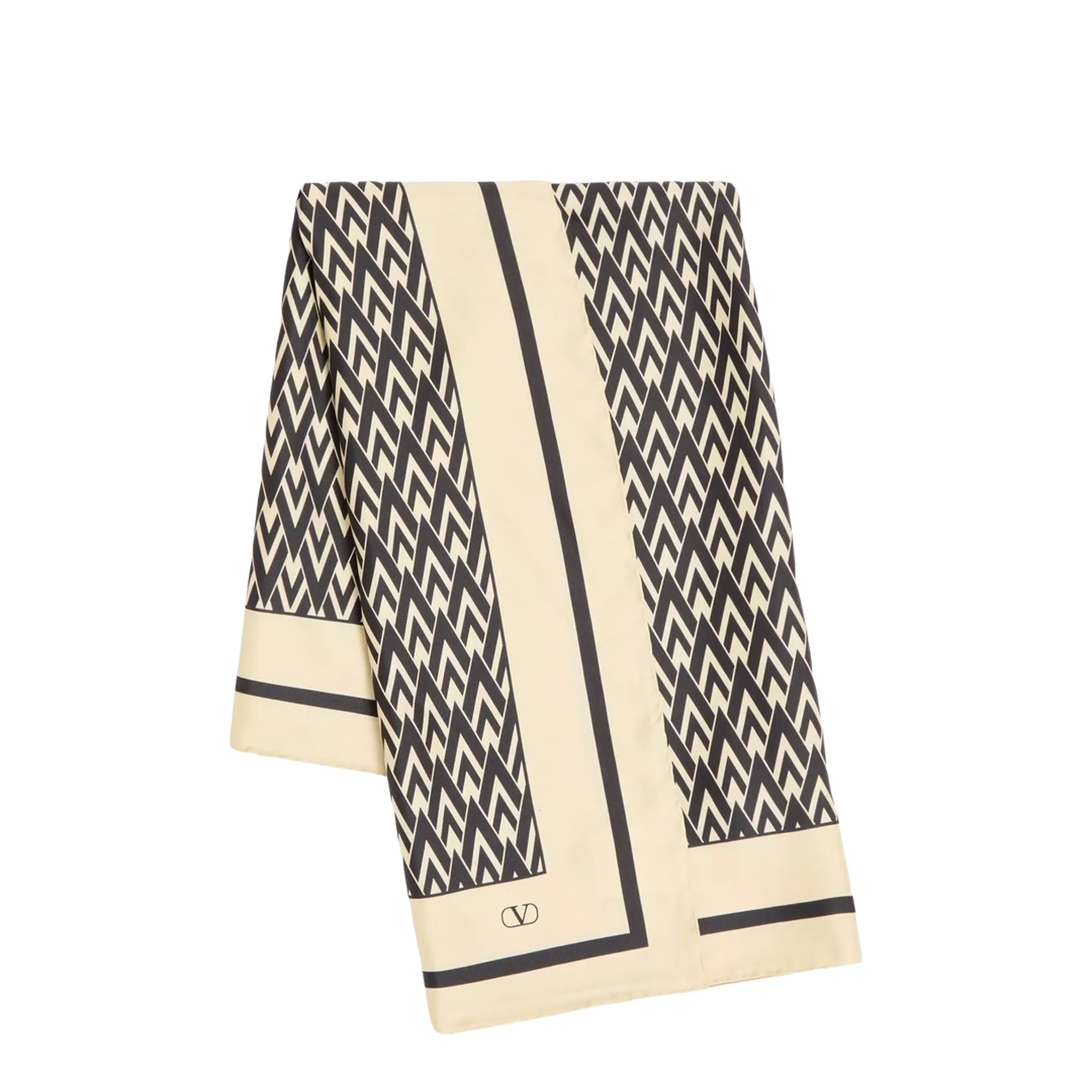 Printed Silk Scarf - Image 2