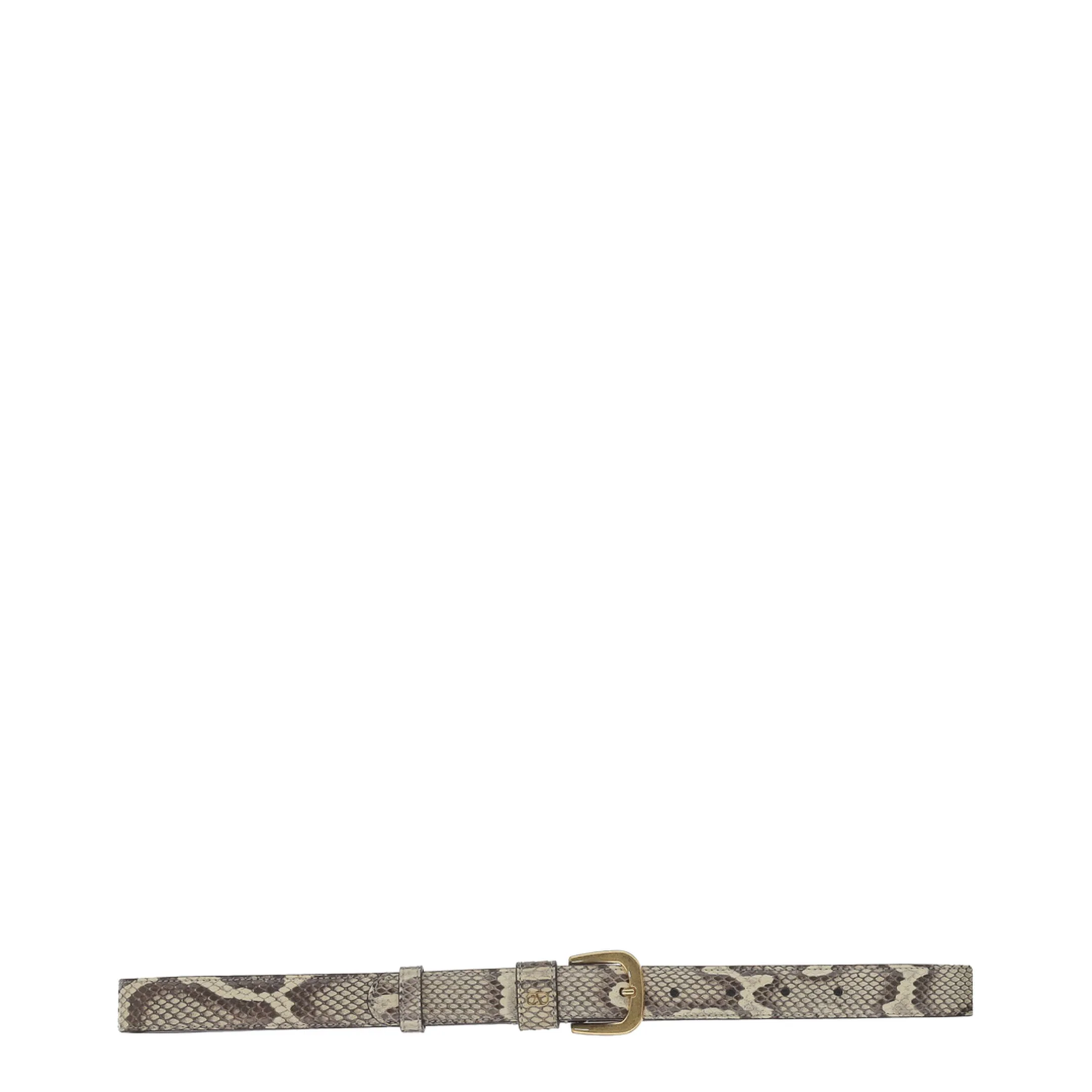 Python Pattern Belt Beige - Image 2