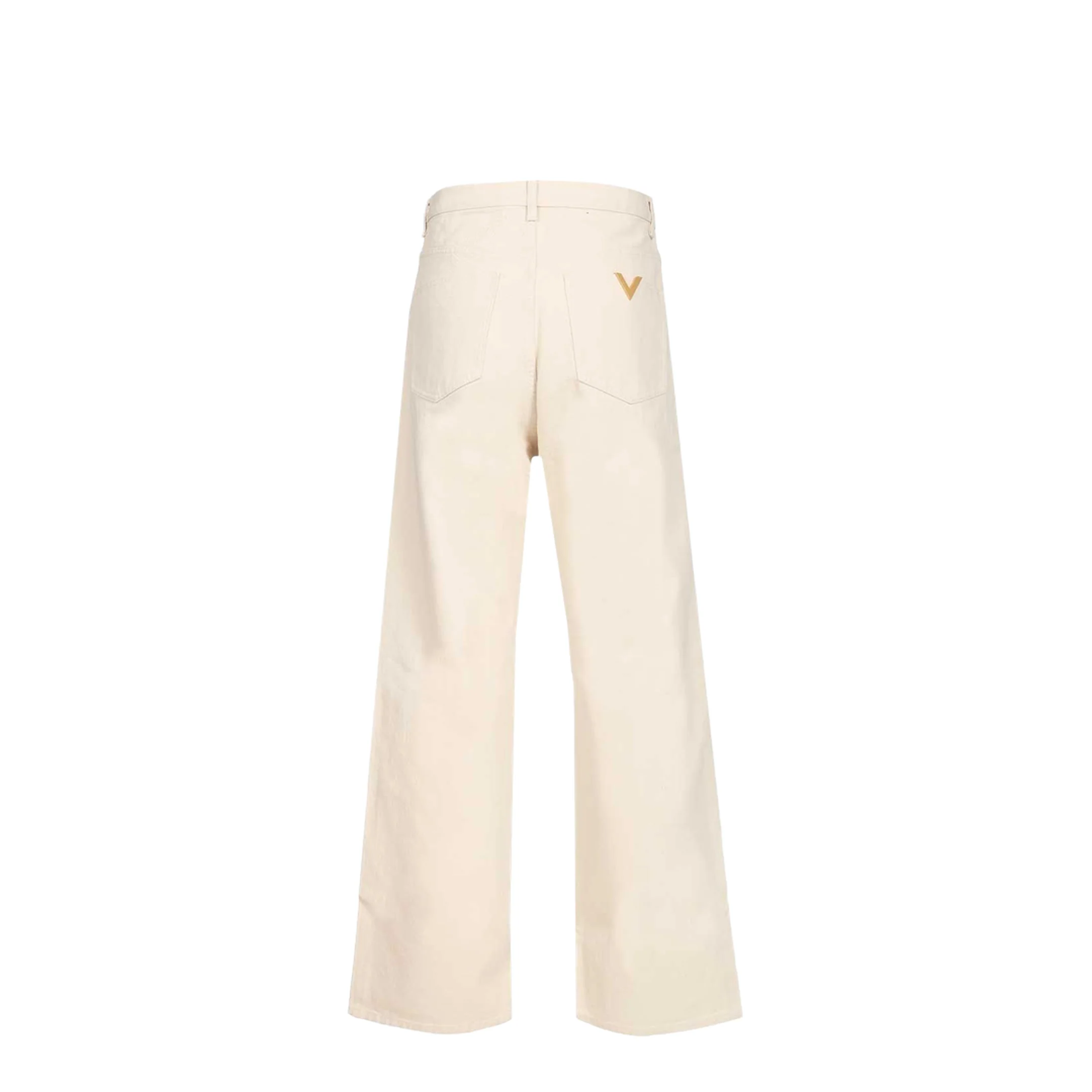 Men's Denim Jeans Beige - Image 3