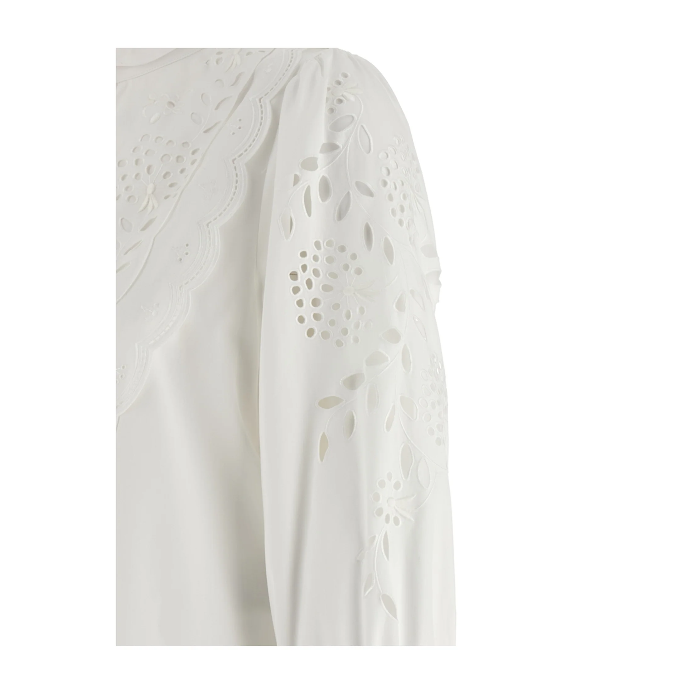 Shirt Embroidered Sangallo - White - Image 5