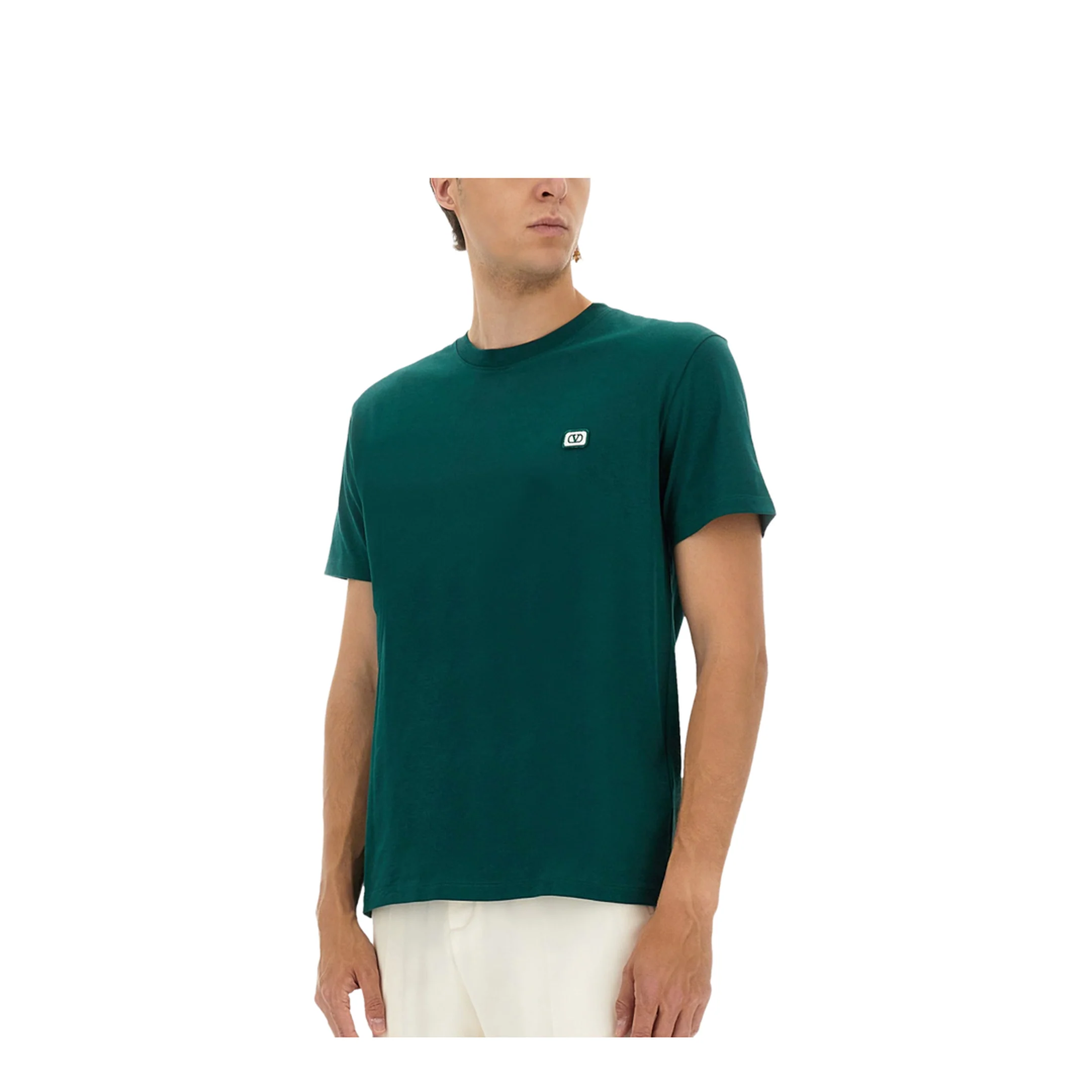 T-Shirt with Signature Vlogo - Image 4
