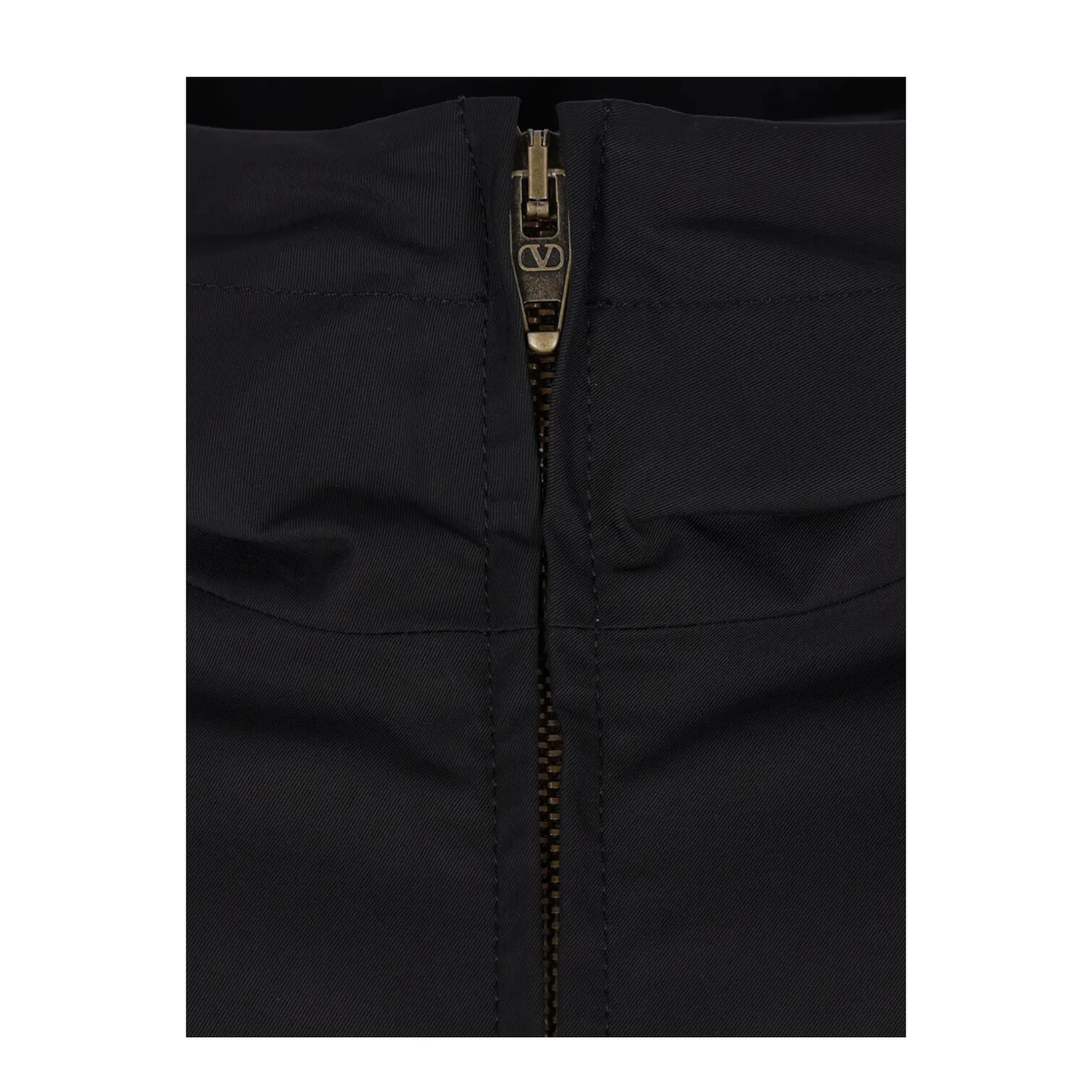 Multicolor Nylon Hooded Windbreaker Jacket - Image 4