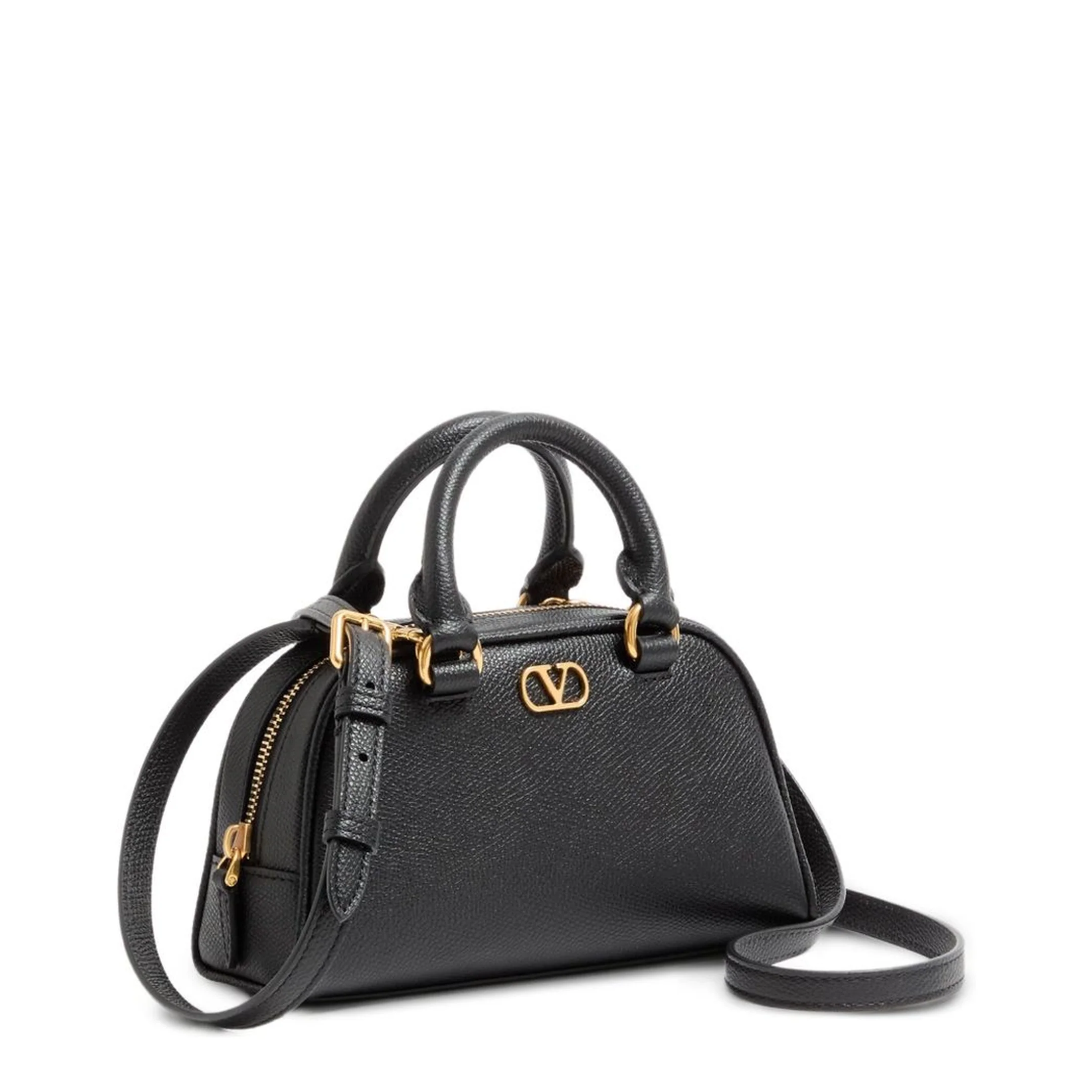 VLogo Signature Leather Mini Bag - Image 4