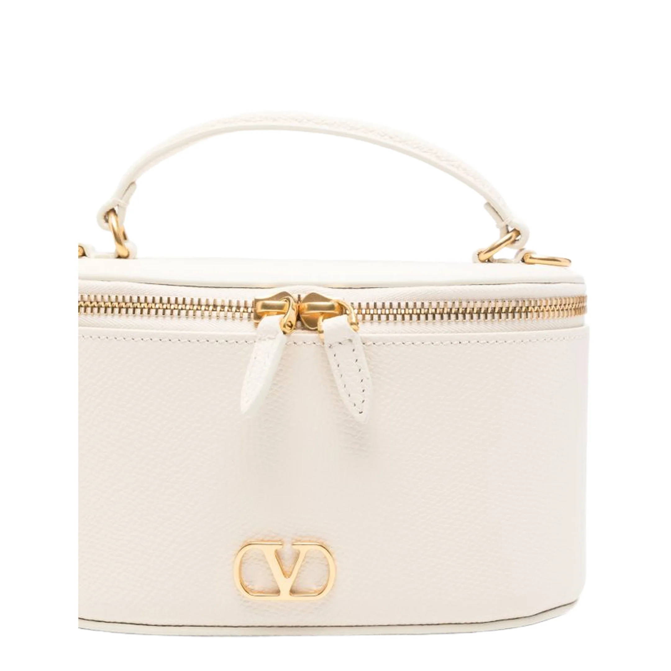 Vlogo Signature Leather Vanity Case - Image 2