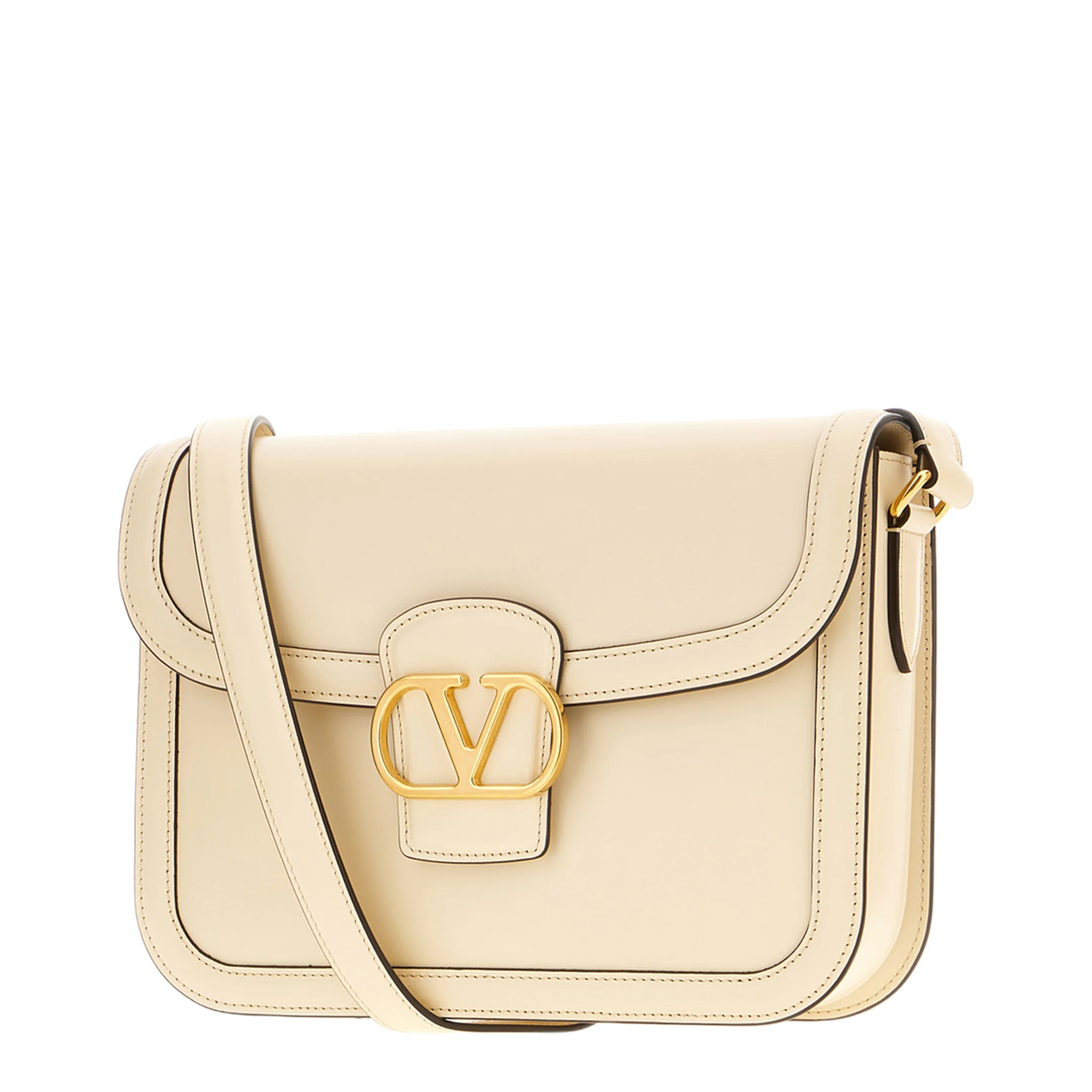 9To5 Leather Shoulder Bag - White - Image 2