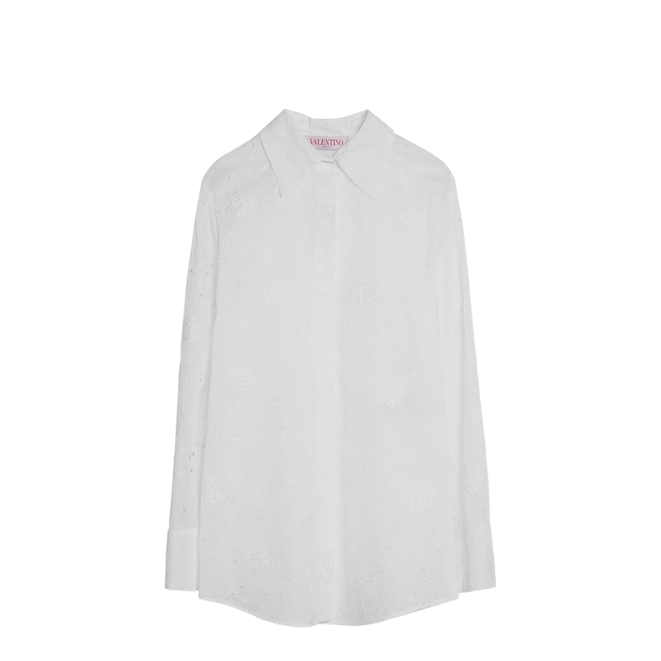 White Cotton Shirt - Image 3