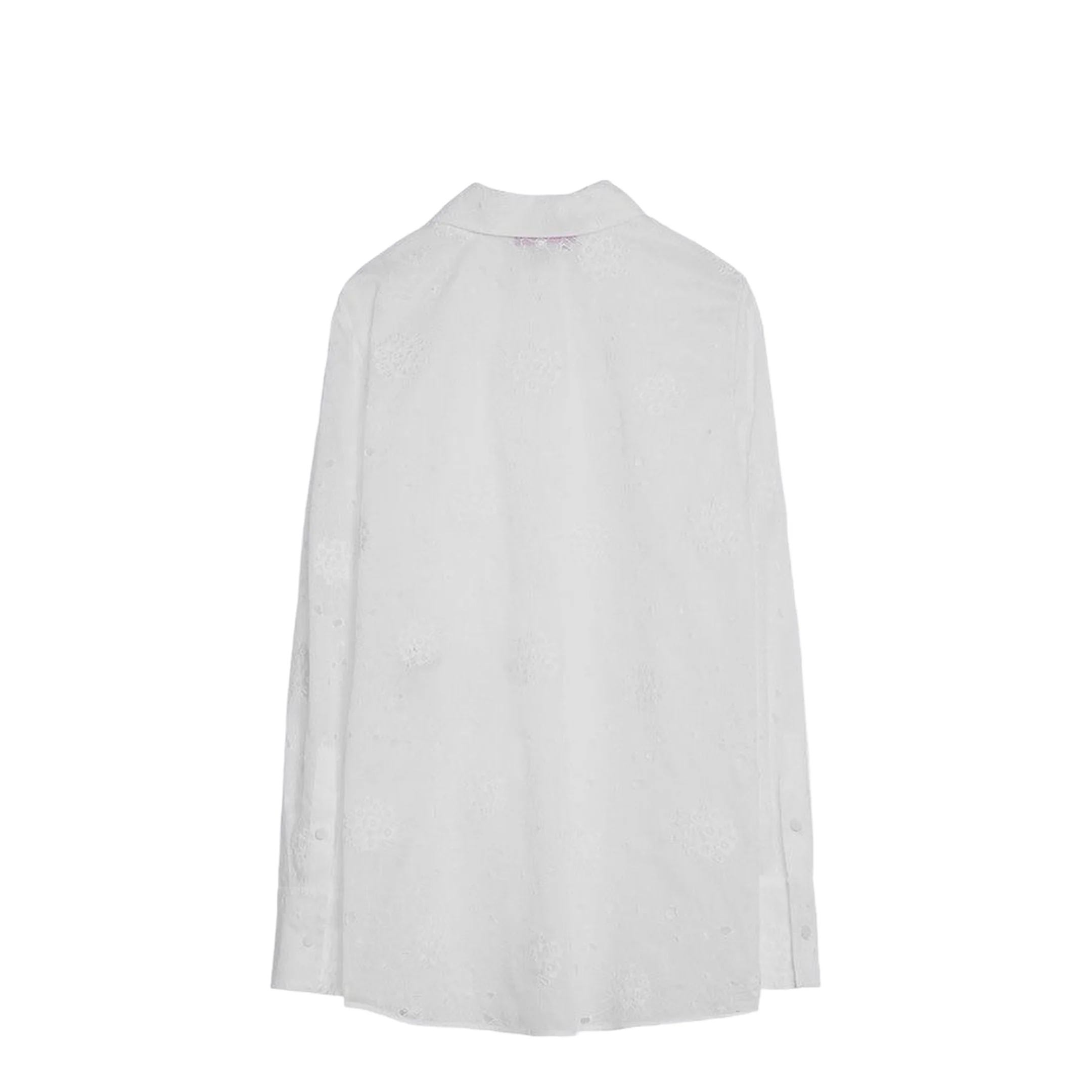 White Cotton Shirt - Image 4