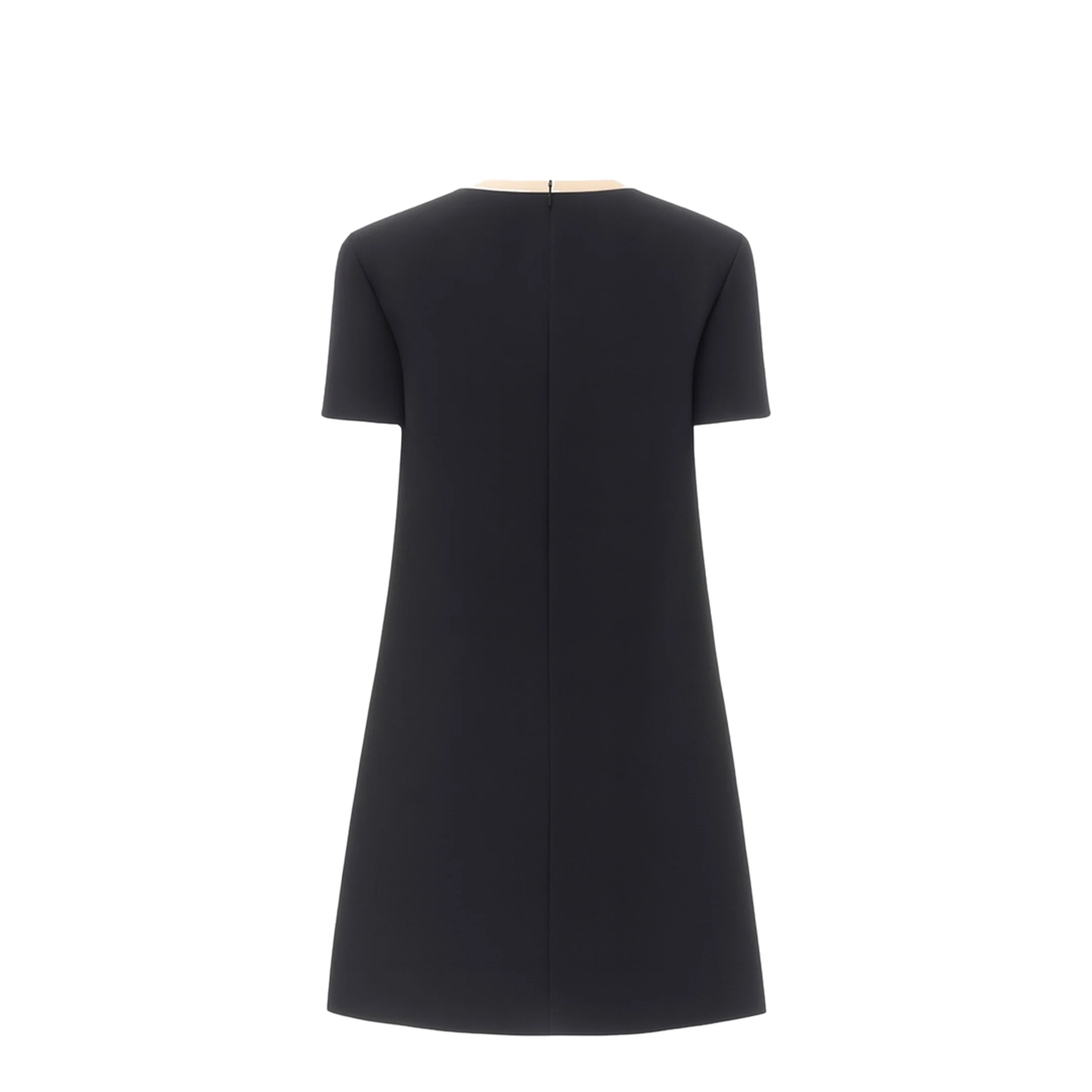 Wool and Silk Mini Dress - Image 3