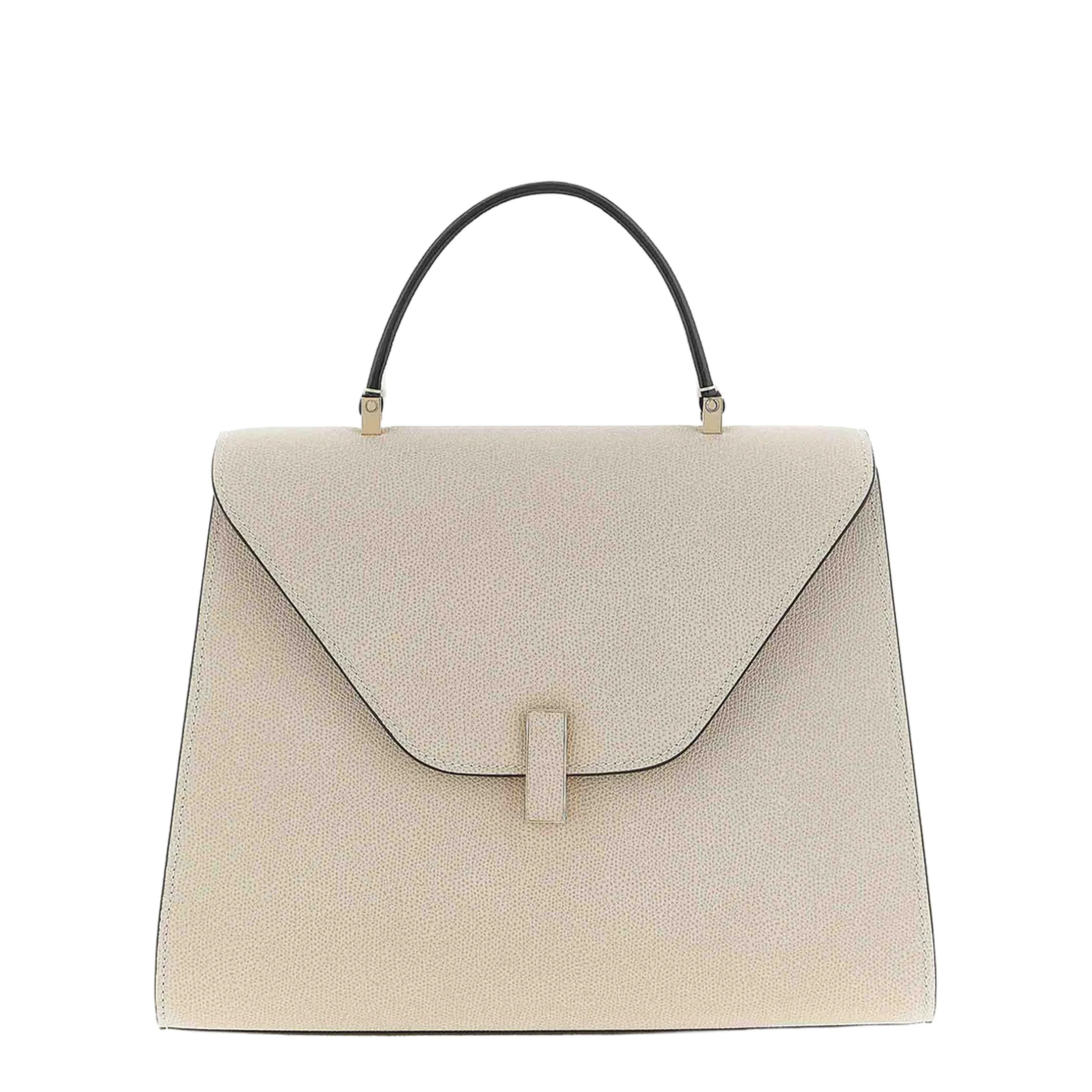 Large Handbag Leather White - Image 5