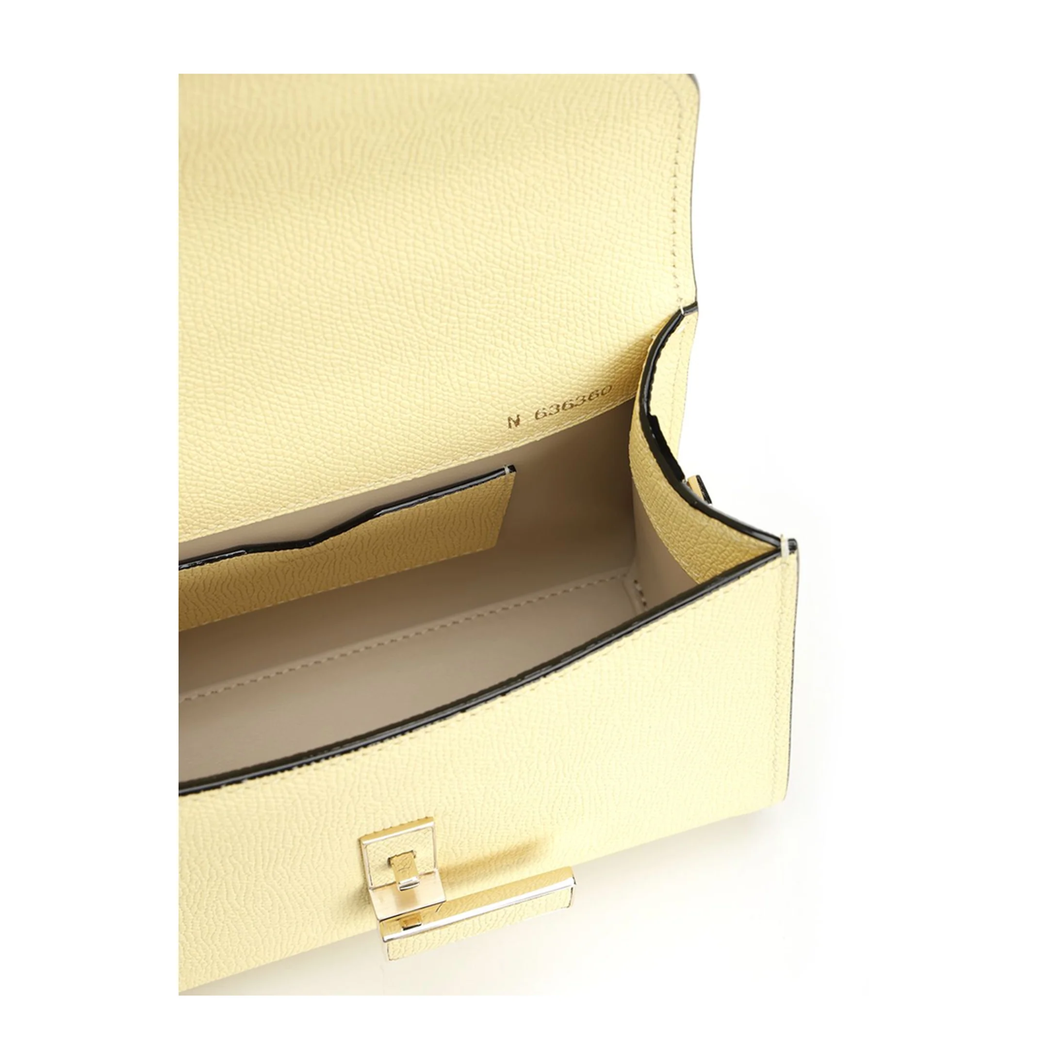 Iside Mini Leather Handbag - White - Image 4