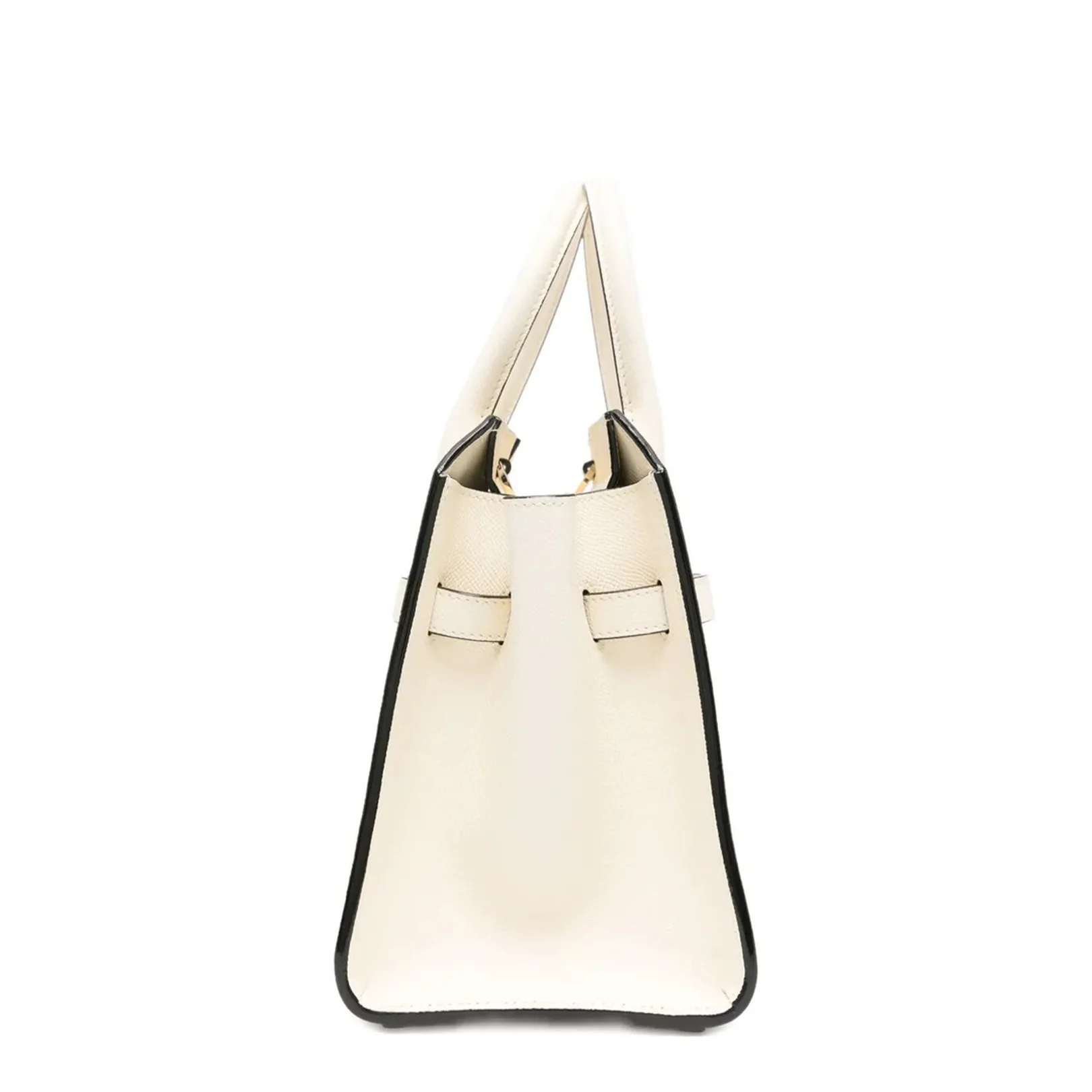 Milano Mini Hand Bag Leather White - Image 3