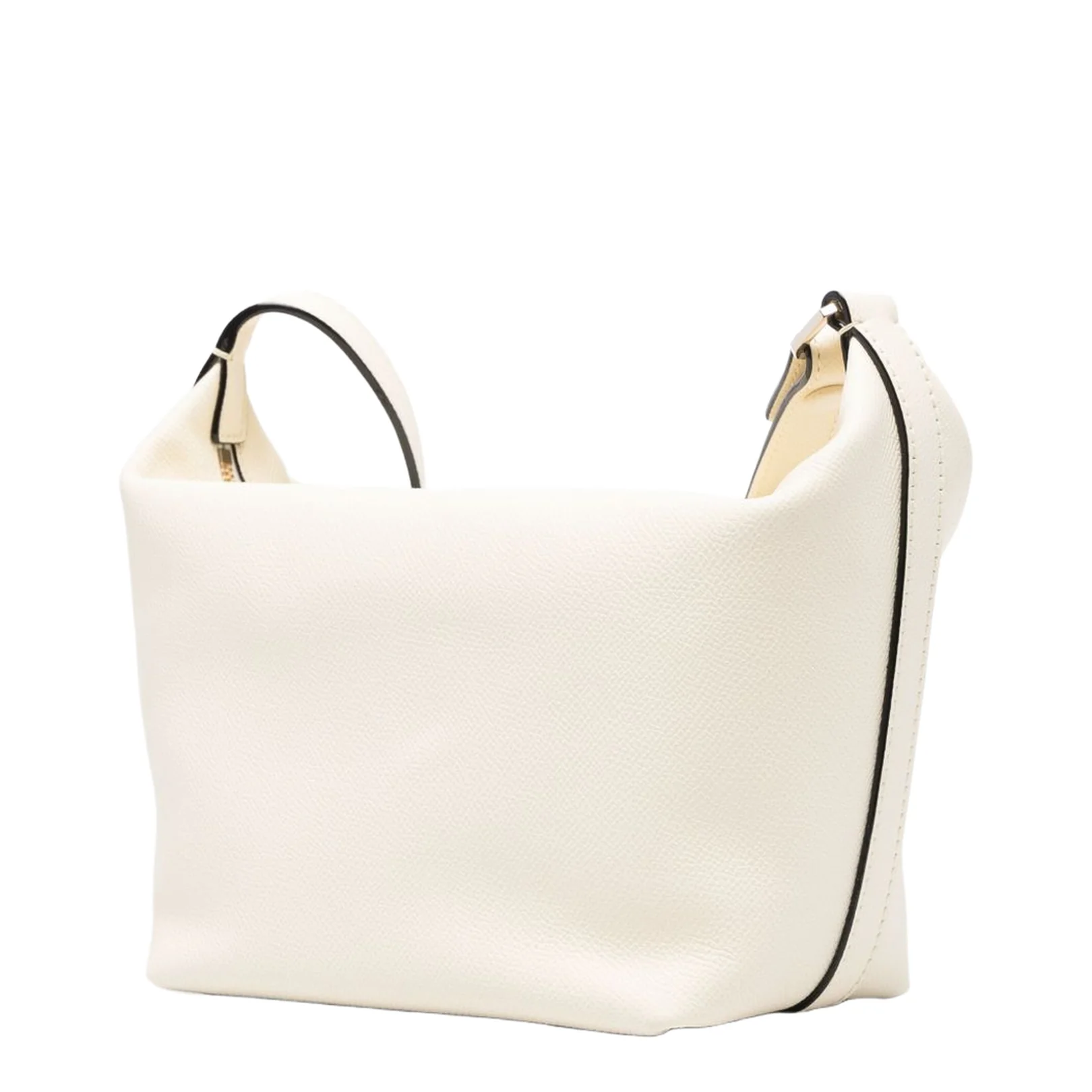 Mochi Mini Leather Shoulder Bag - White - Image 3