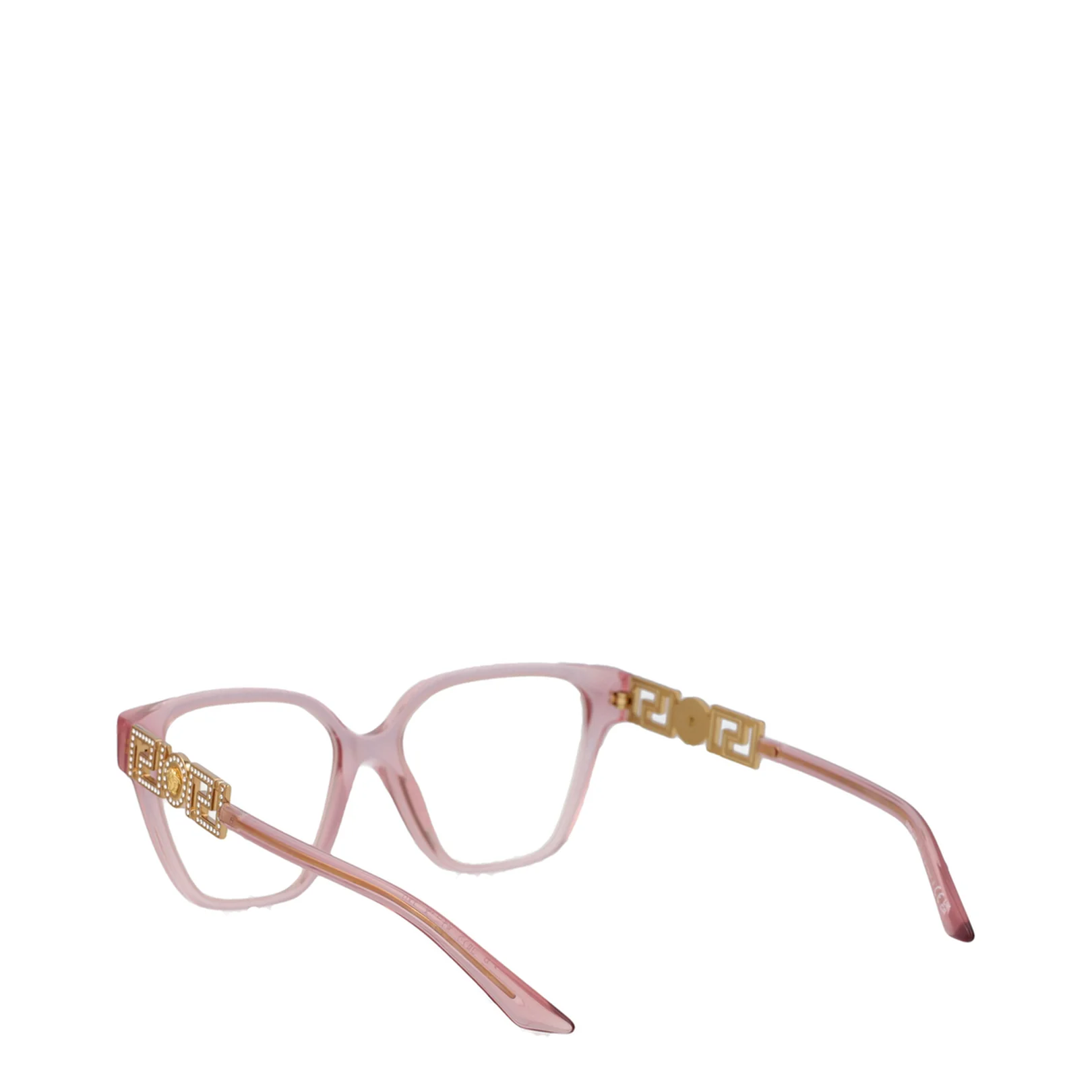 0VE3358B Transparent Pink Acetate Glasses - Image 4
