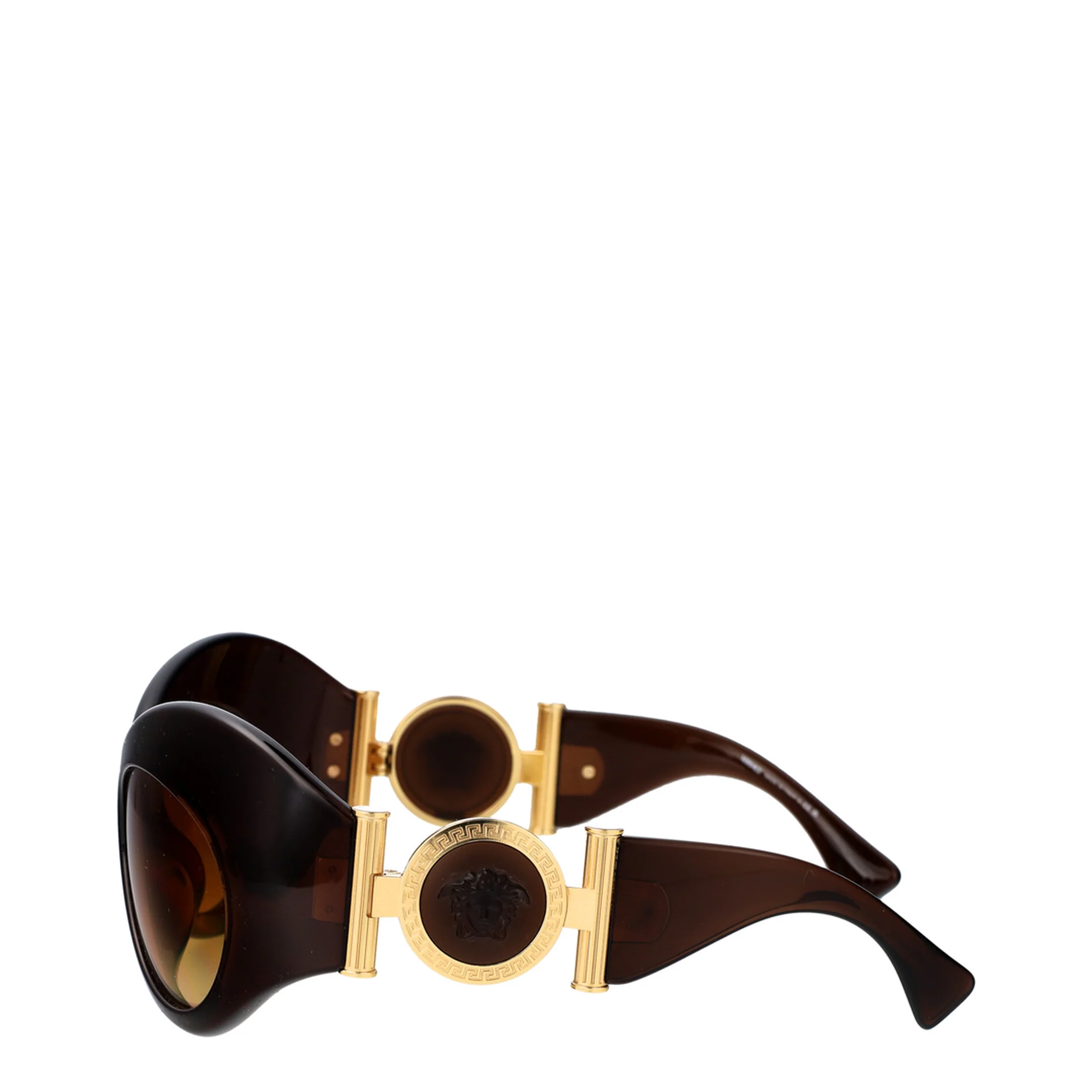0VE4462 Injected Transparent Brown Sunglasses - Image 3