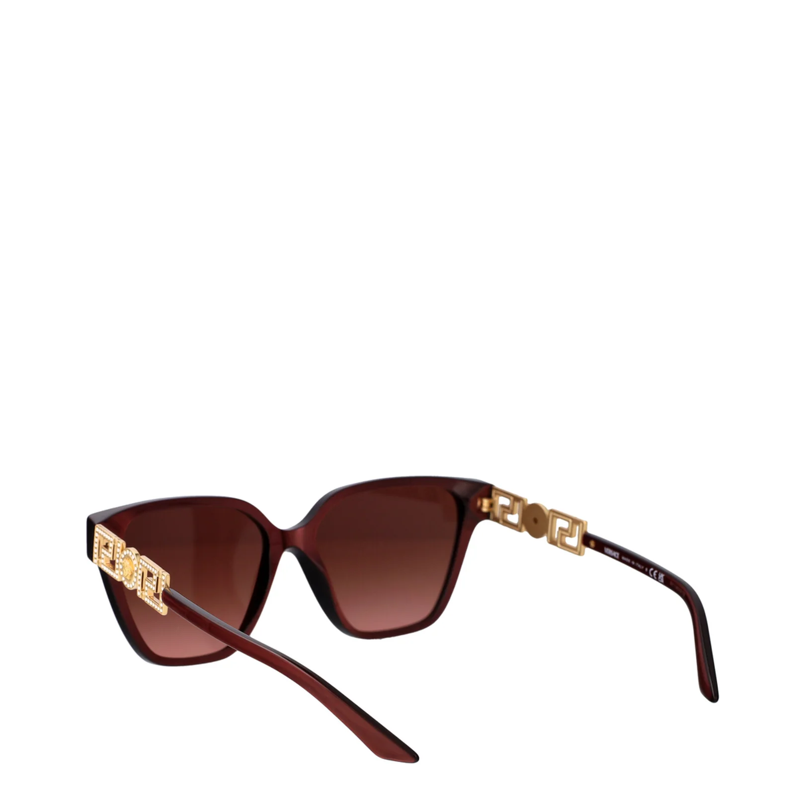 0VE4471B Perla Dark Ruby Acetate Sunglasses - Image 4