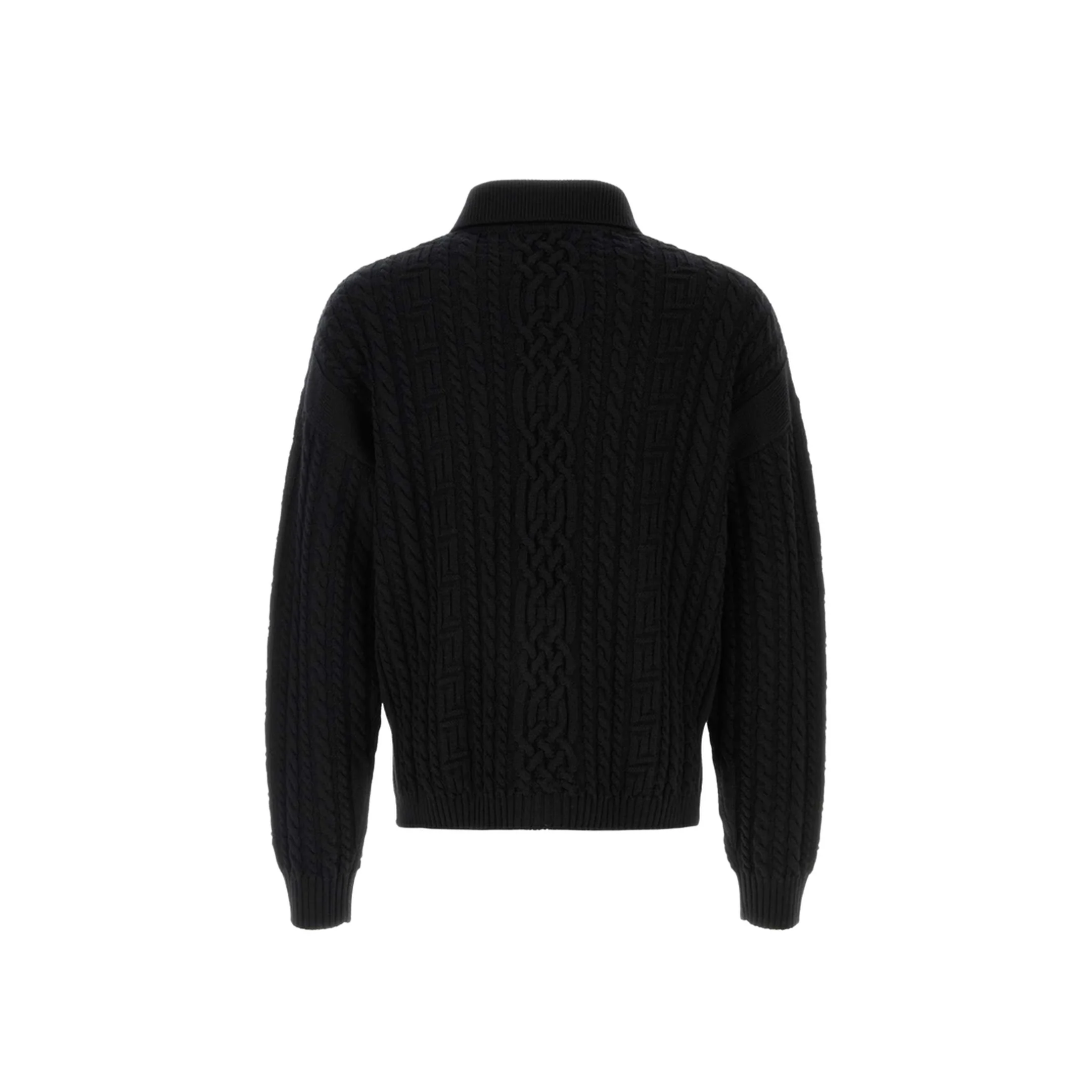 Black Cardigan Wool - Image 2