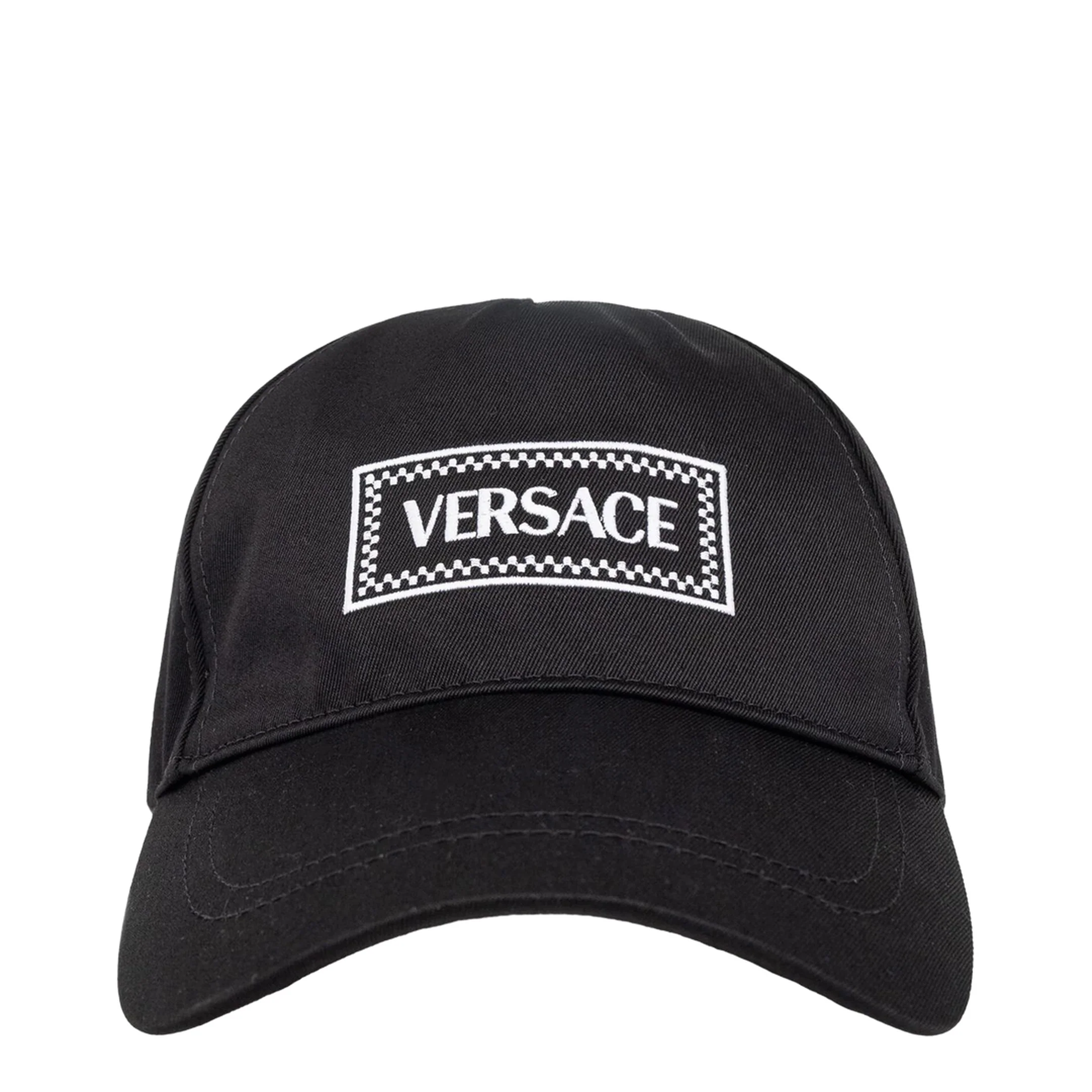 Black Cotton Baseball Cap - Image 2