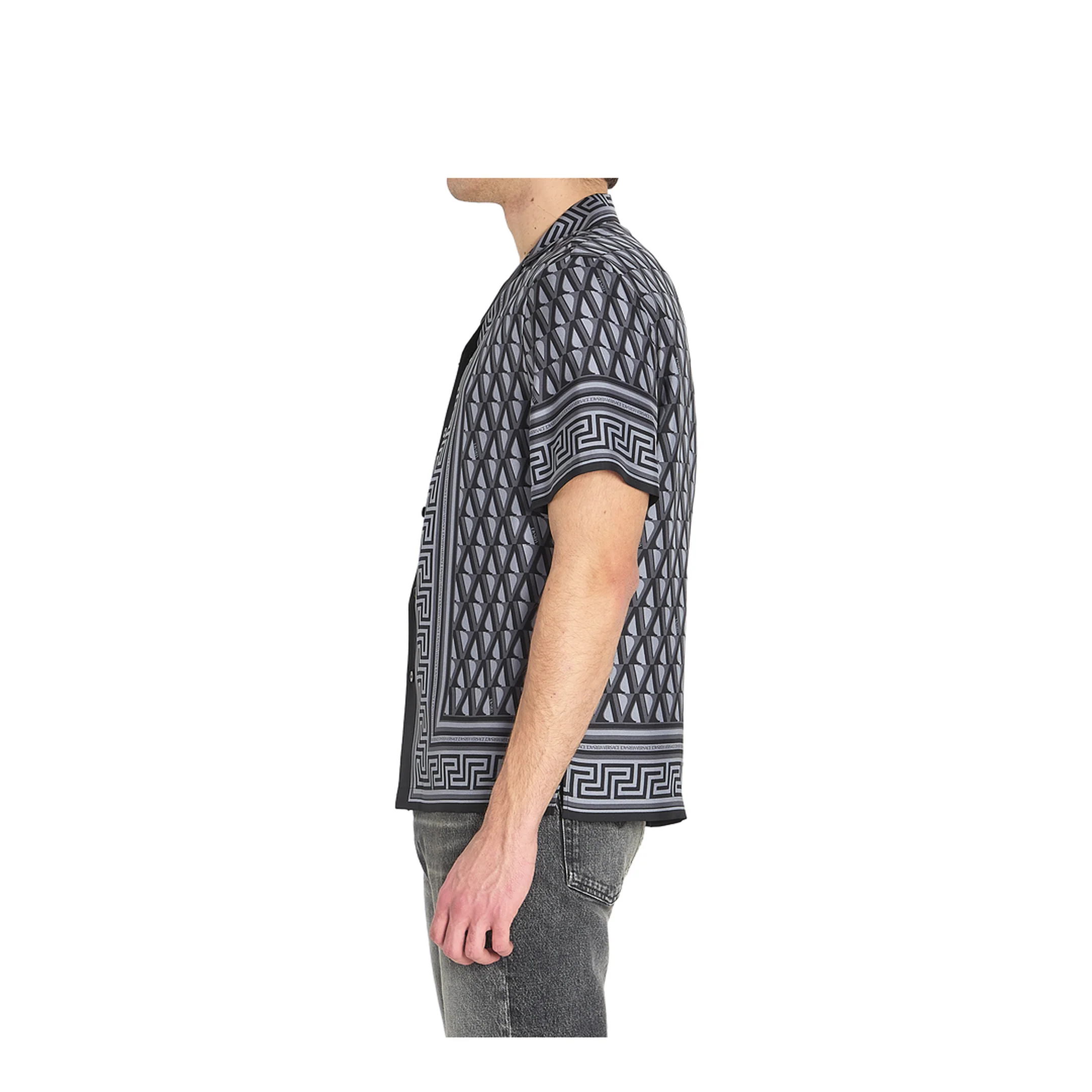 Black Silk Shirt - Image 3