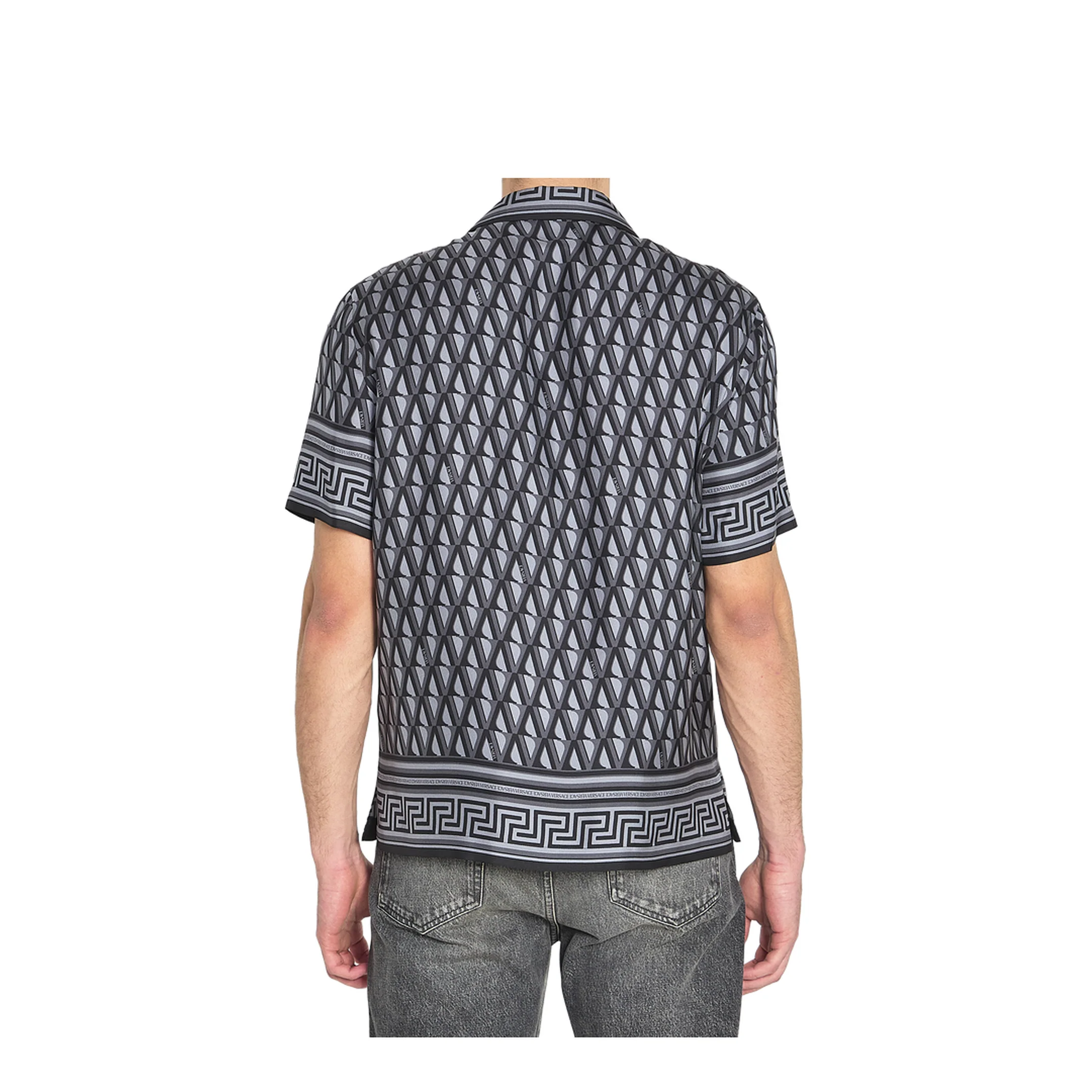 Black Silk Shirt - Image 4