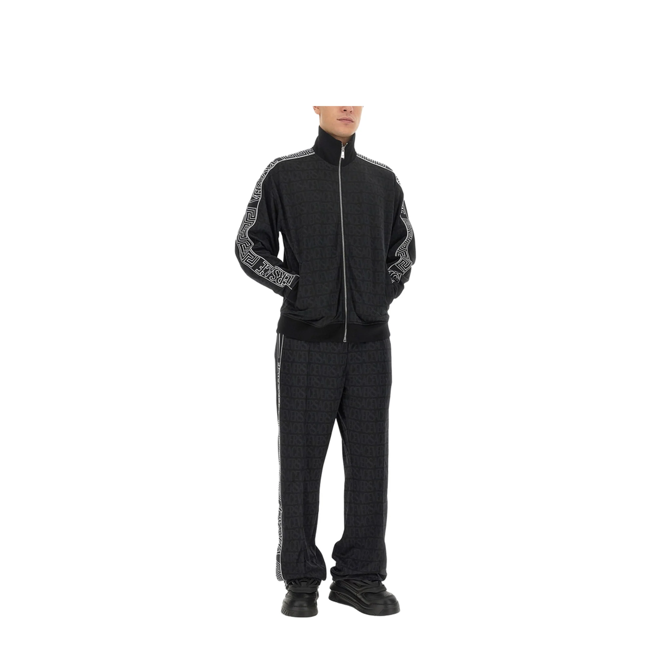 Black Track Pants - Image 2