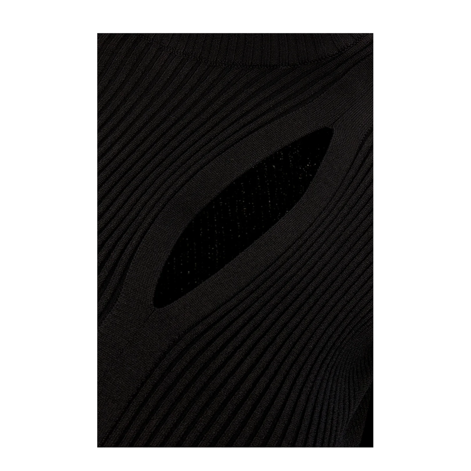Black Viscose Blend Sweater - Image 3