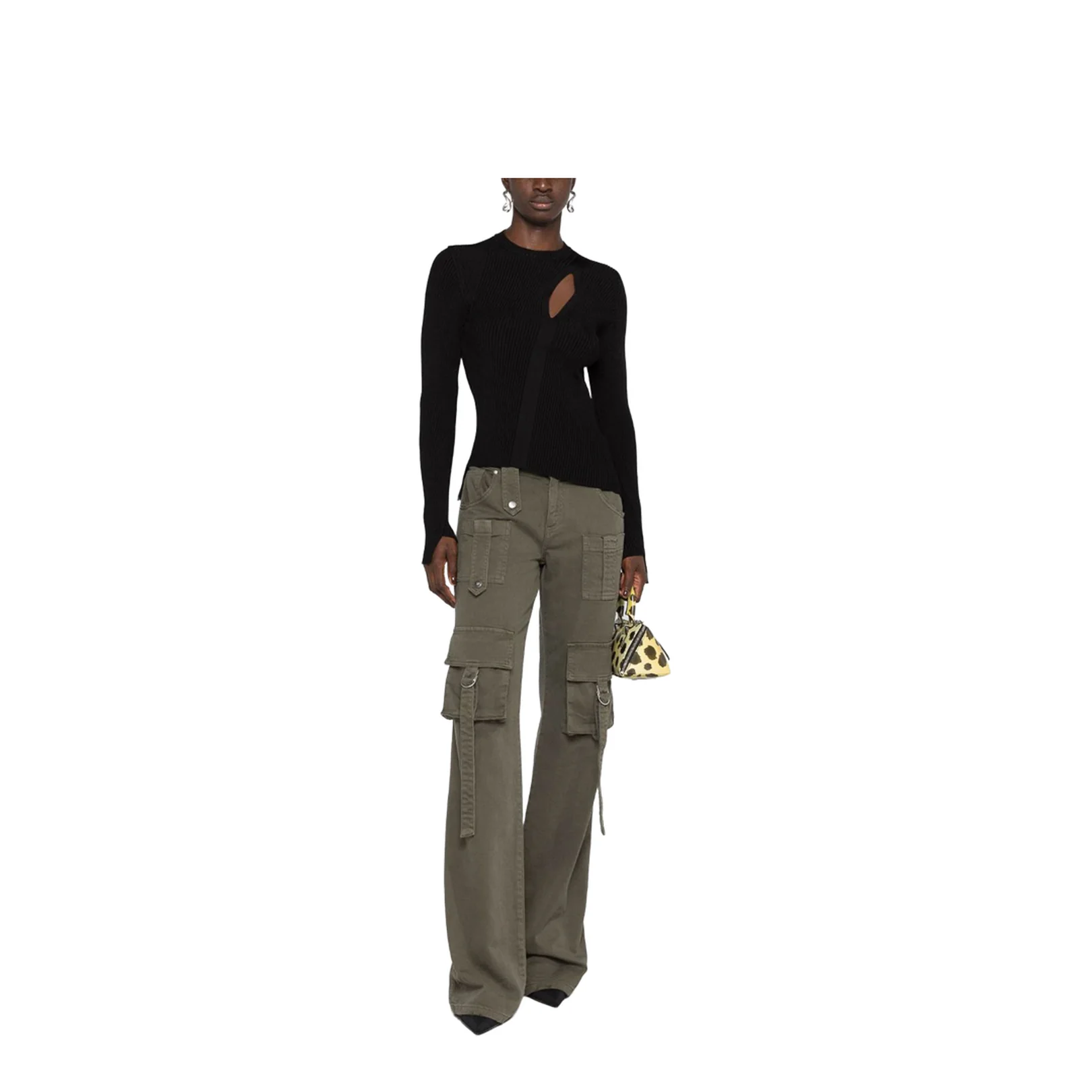 Black Viscose Blend Sweater - Image 5