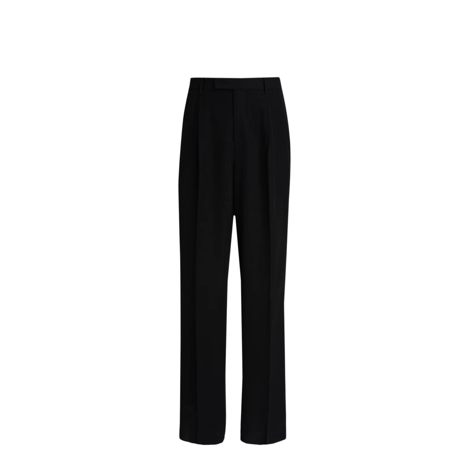 Black Viscose Blend Trousers - Image 3