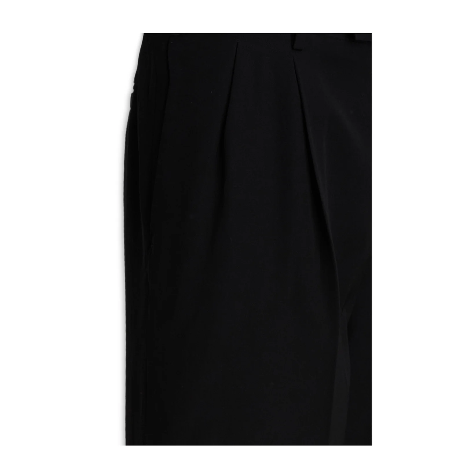 Black Viscose Blend Trousers - Image 5