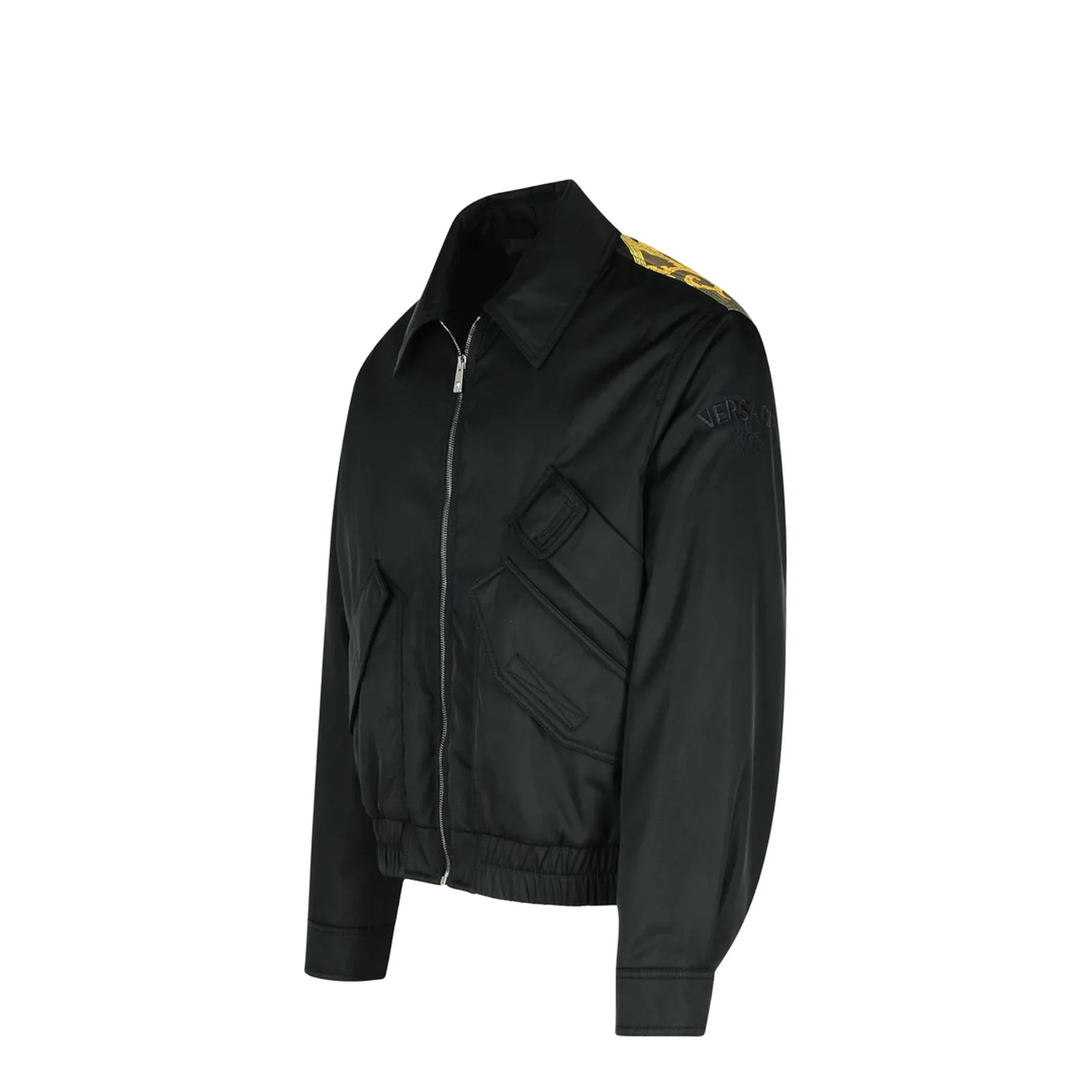 Bomber Jacket In Black Polyamide - Image 2