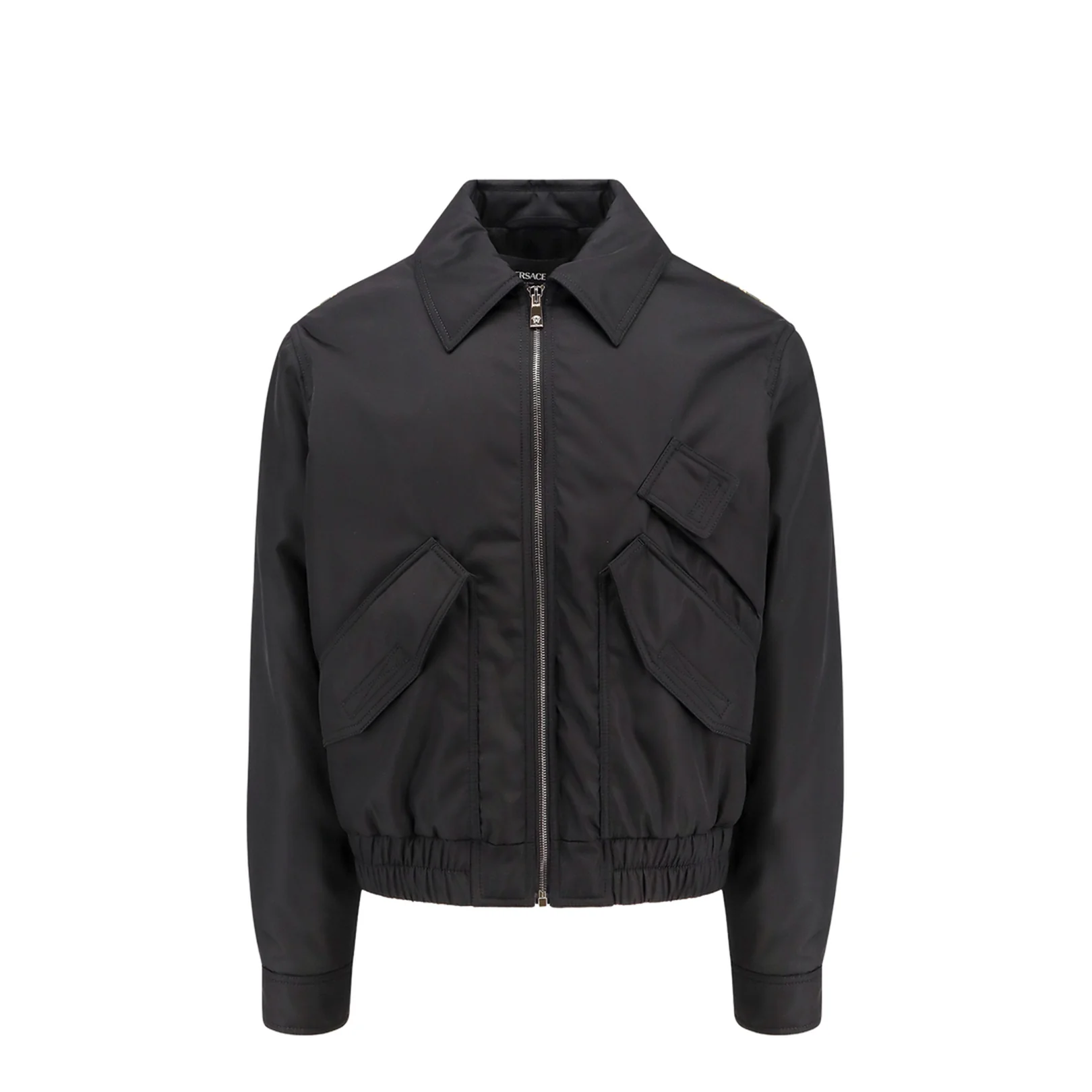 Bomber Jacket In Black Polyamide - Image 4