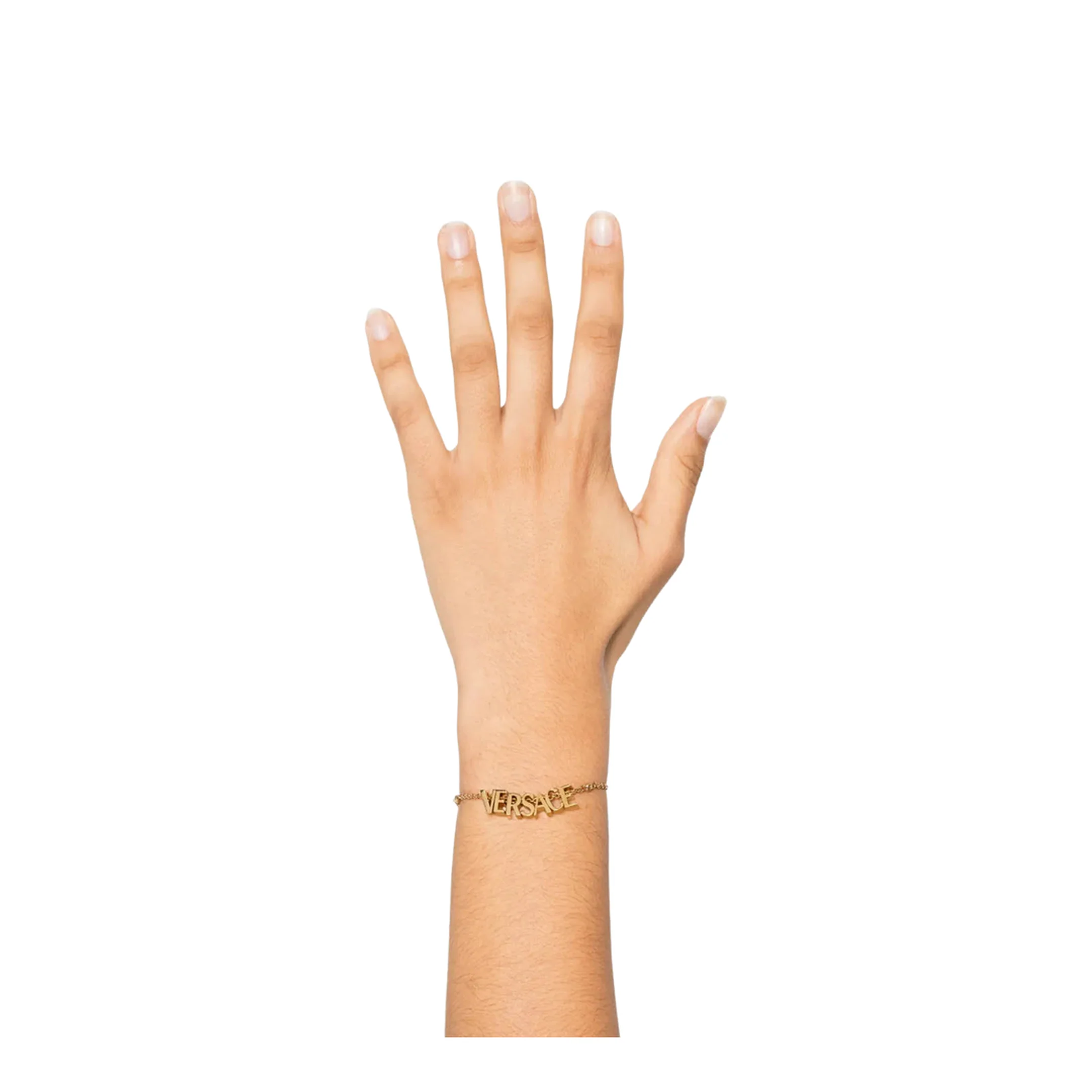 Logo Lettering Bracelet Gold - Image 2