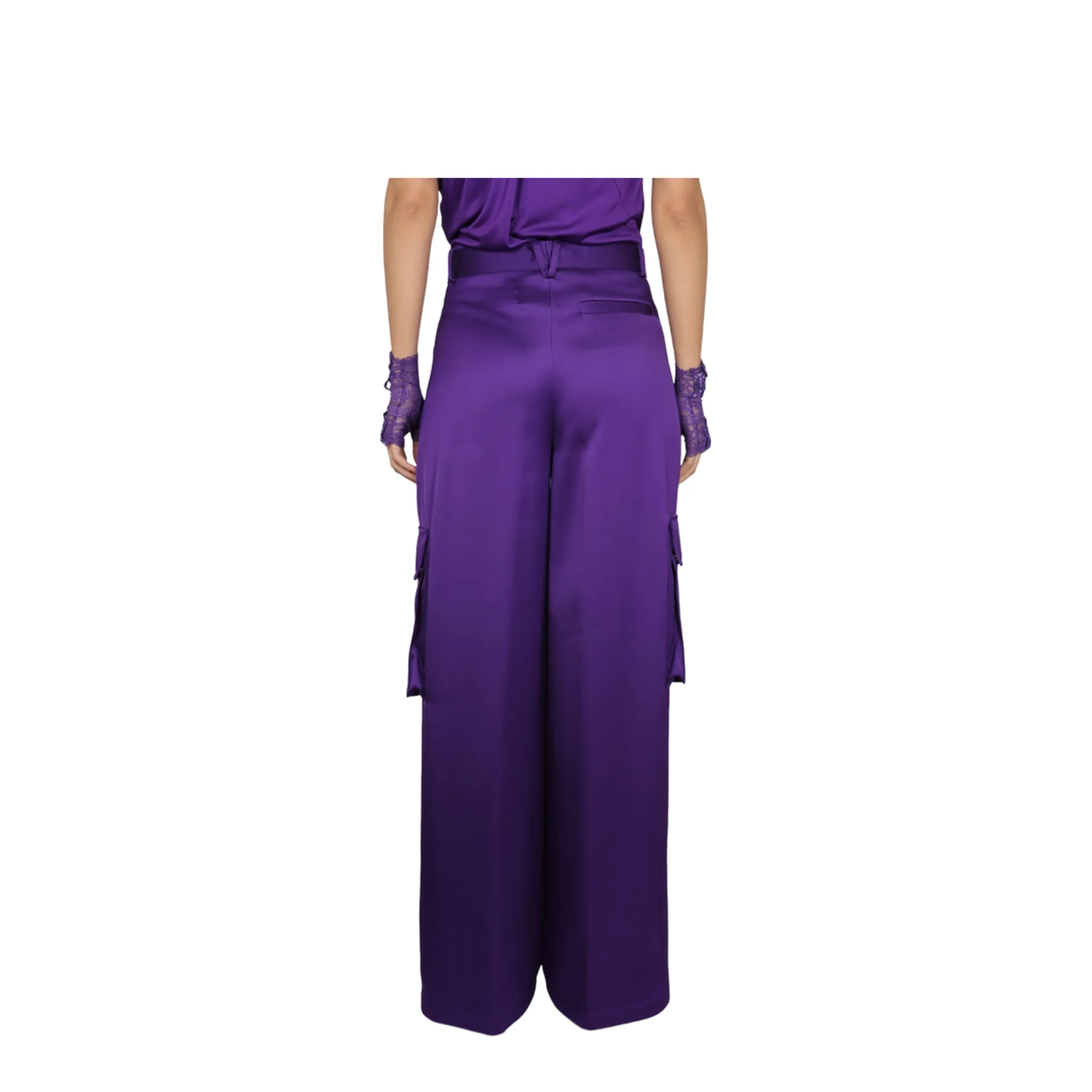 Cargo Pants Purple - Image 4