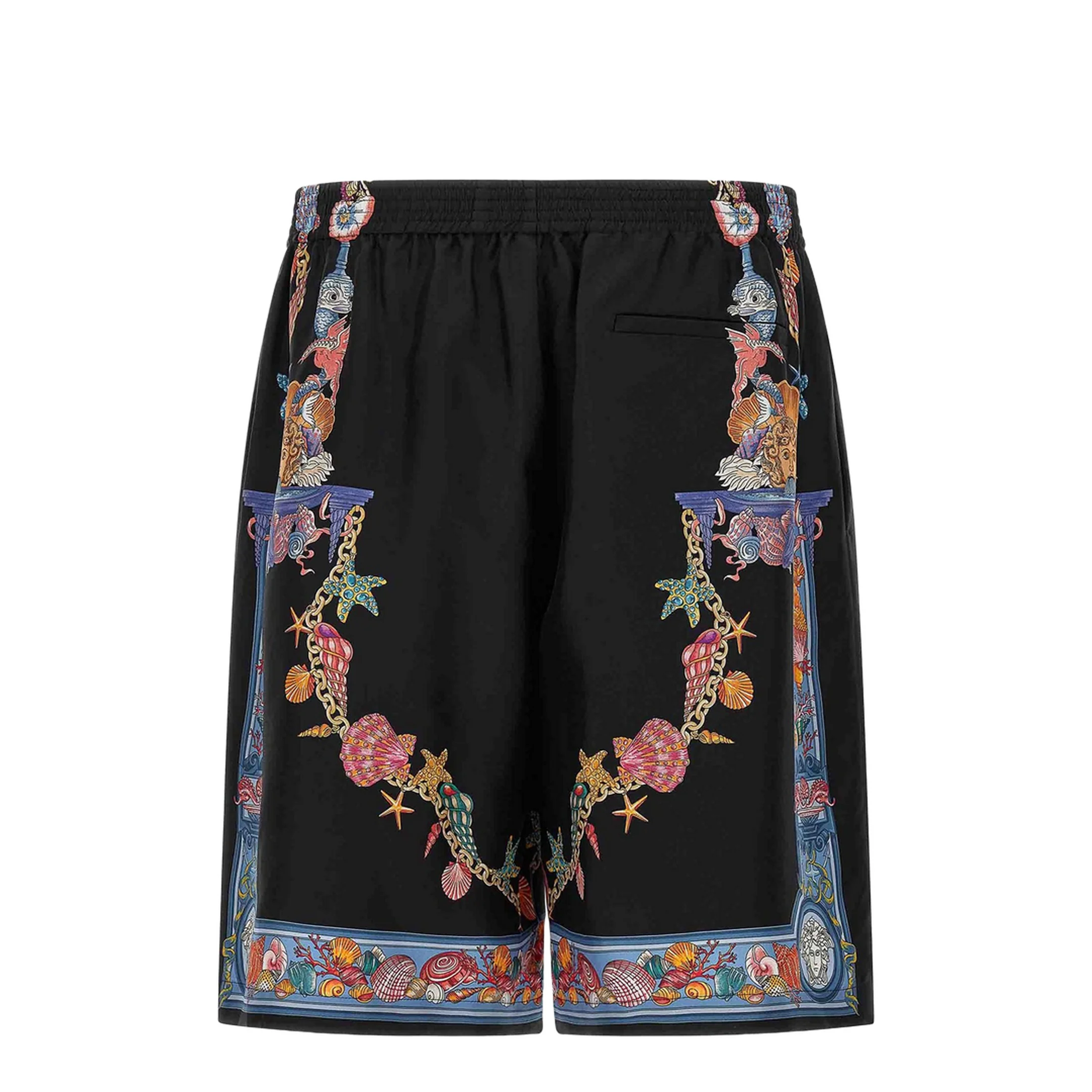 Coral Theatre Print Bermuda Shorts - Image 2