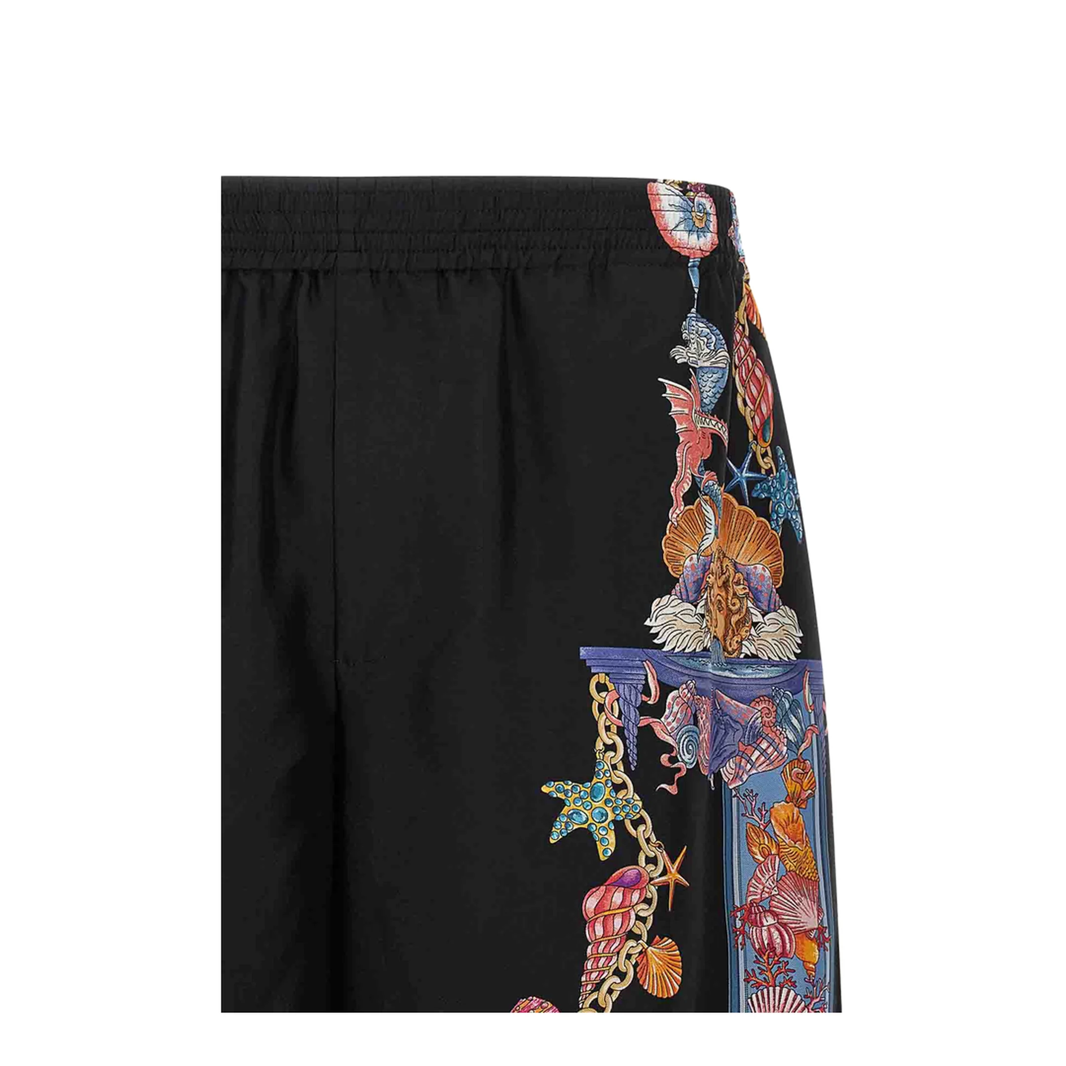 Coral Theatre Print Bermuda Shorts - Image 3
