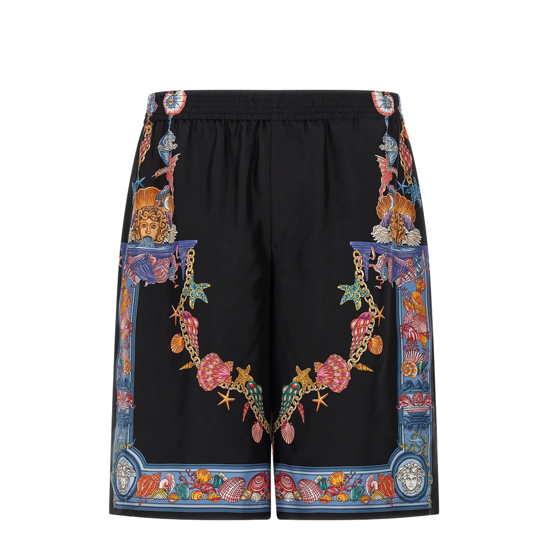 Coral Theatre Print Bermuda Shorts - Image 5