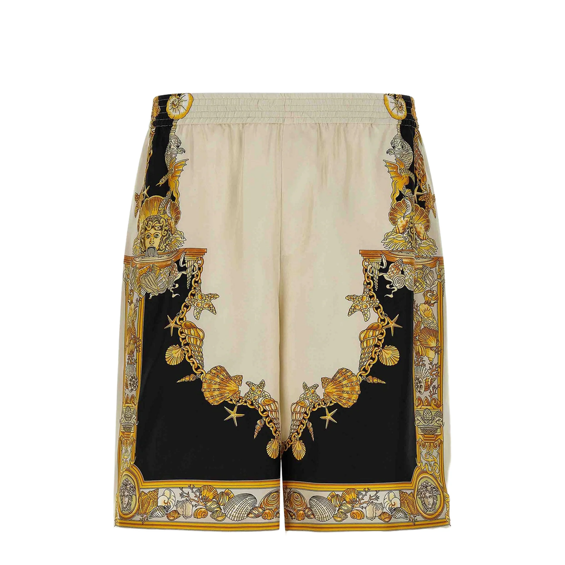 Coral Theatre Print Bermuda Shorts - Image 5
