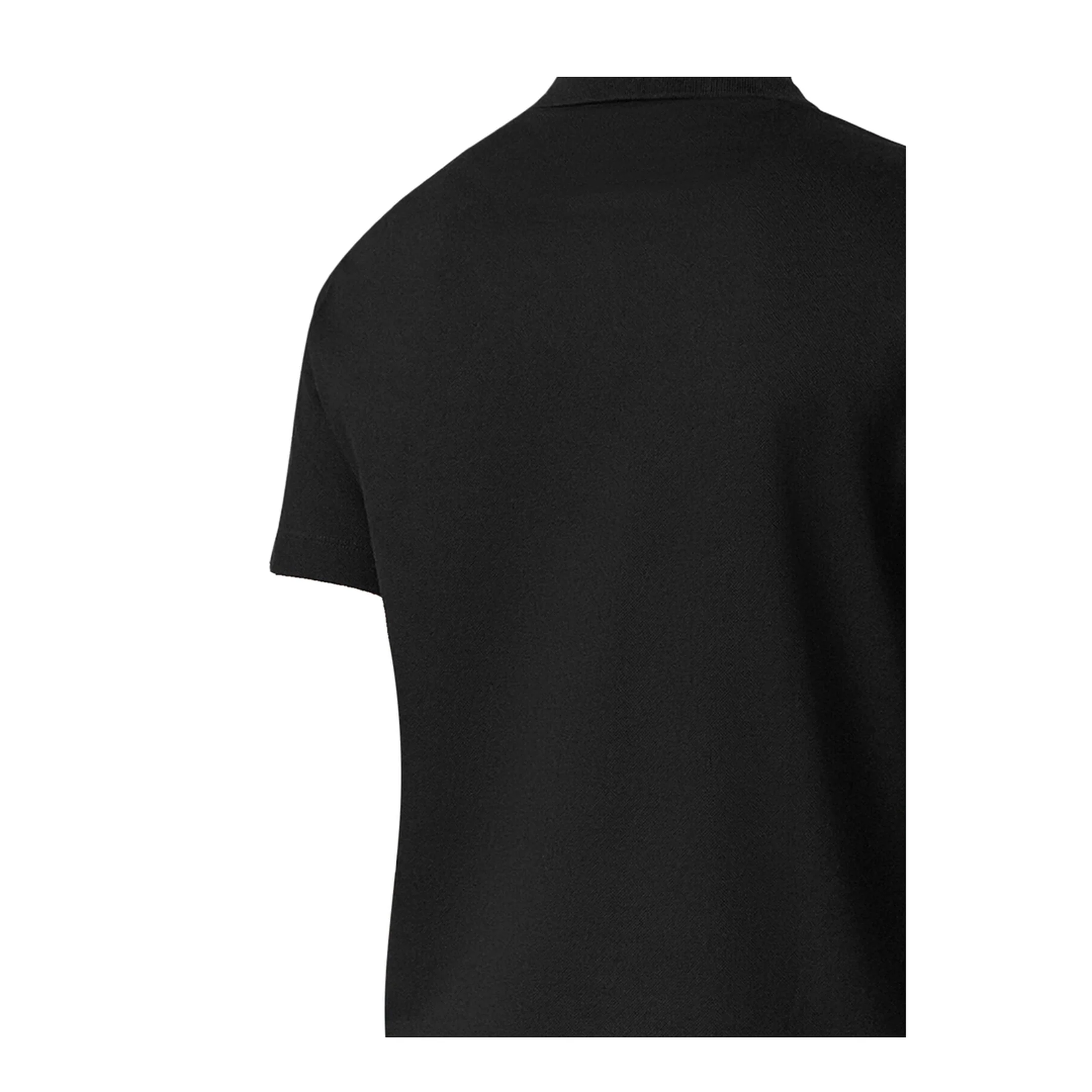 Cotton Polo Black - Image 2