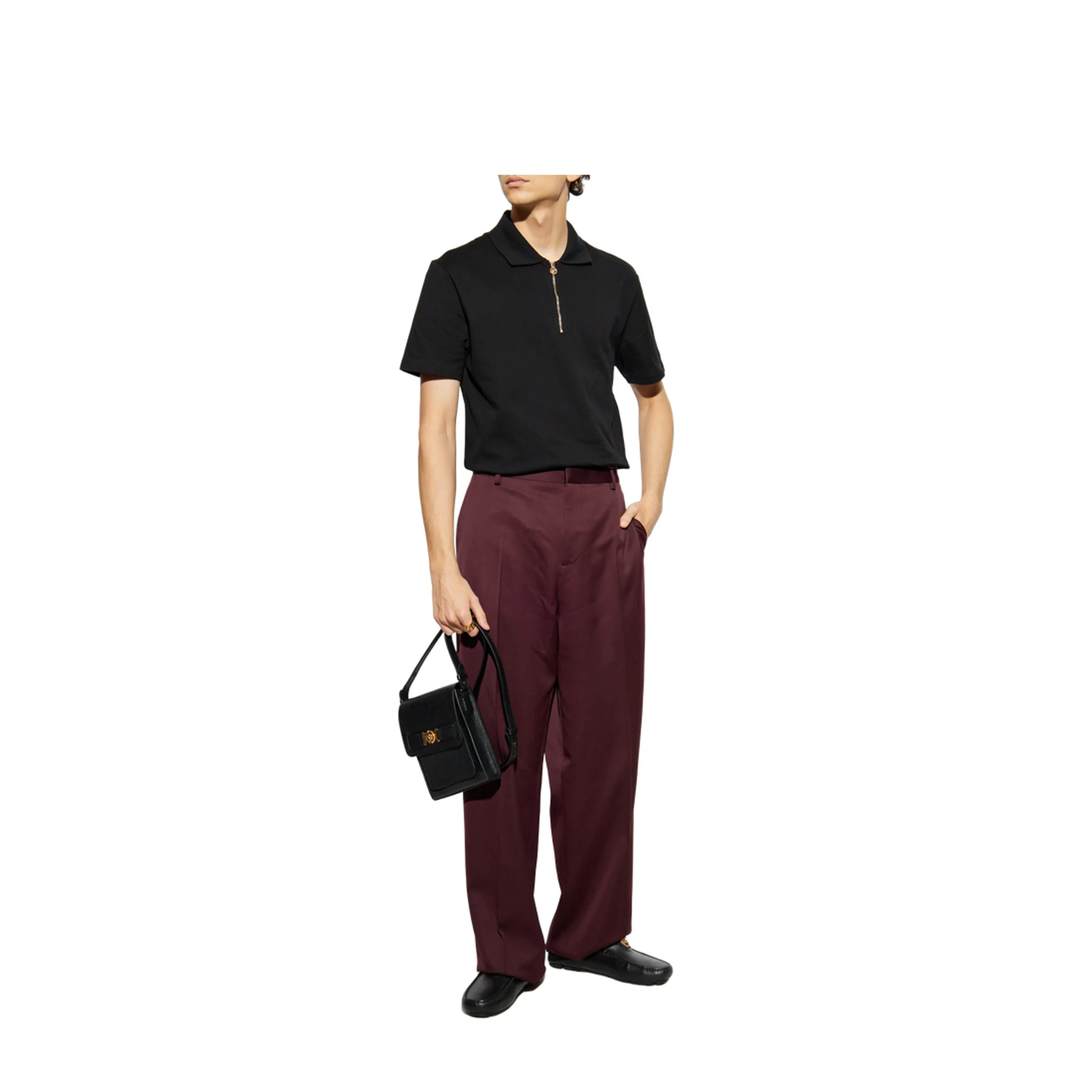 Cotton Polo Black - Image 3