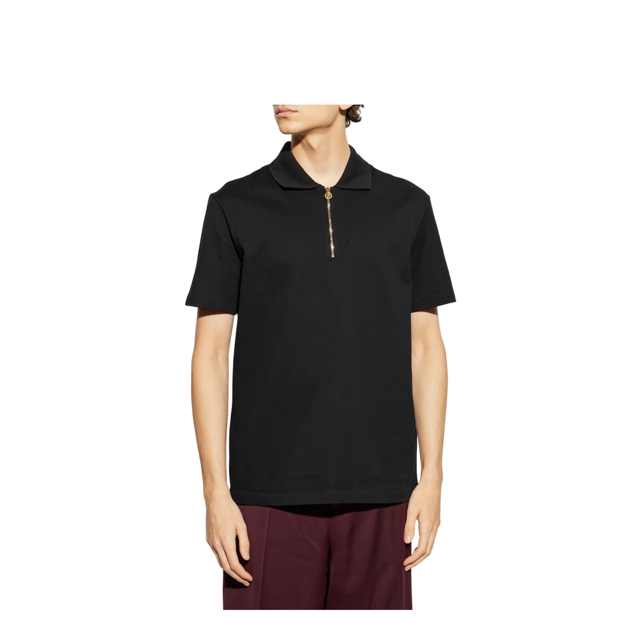 Cotton Polo Black - Image 4