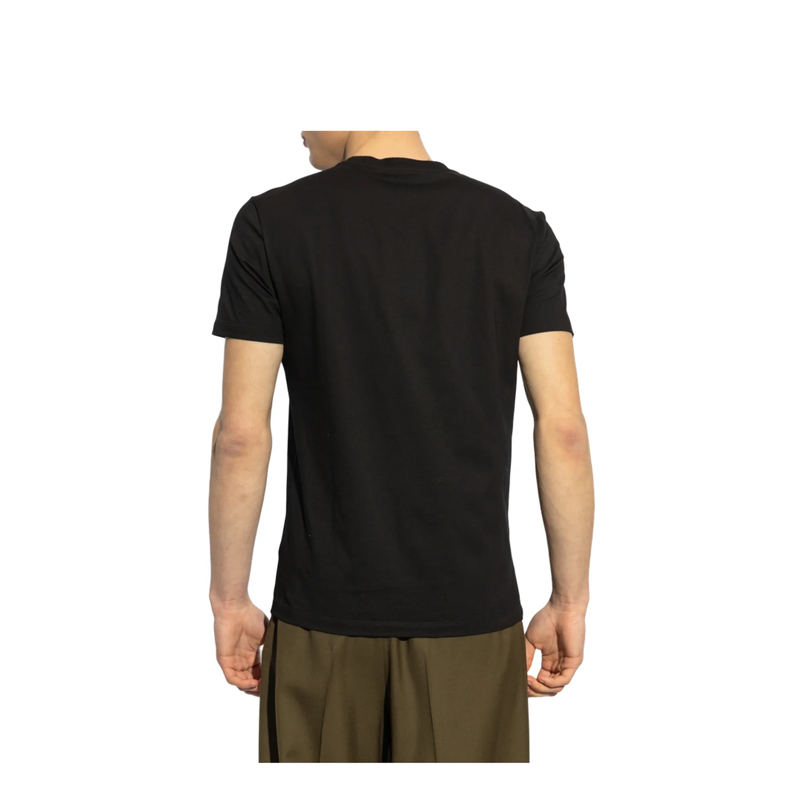 Cotton T-Shirt Black - Image 2