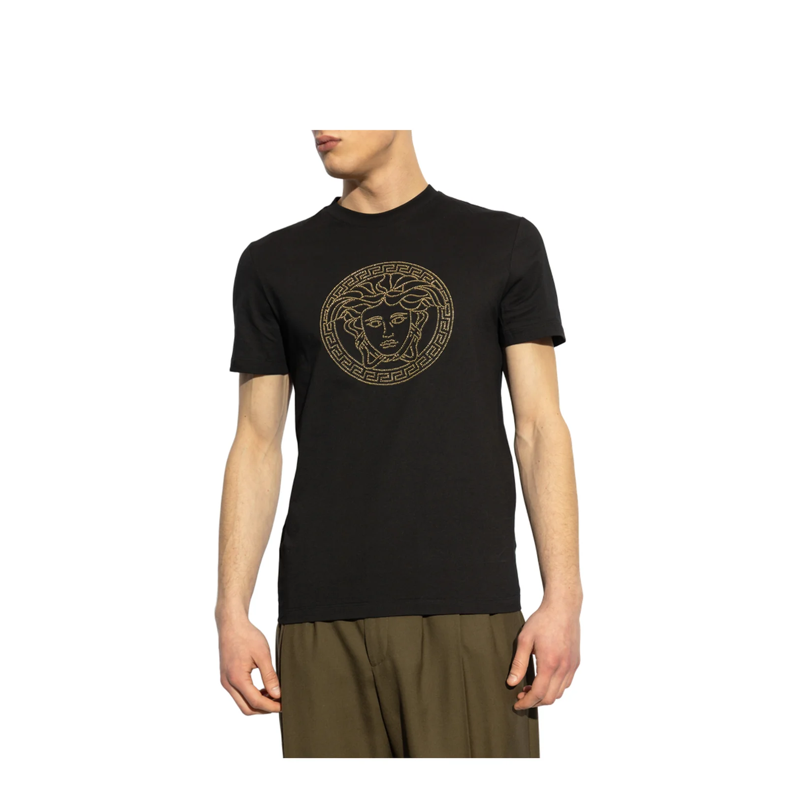 Cotton T-Shirt Black - Image 5