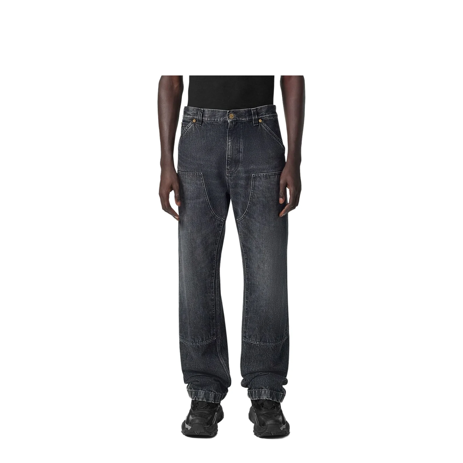 Denim Cotton Jeans - Pants - Image 3