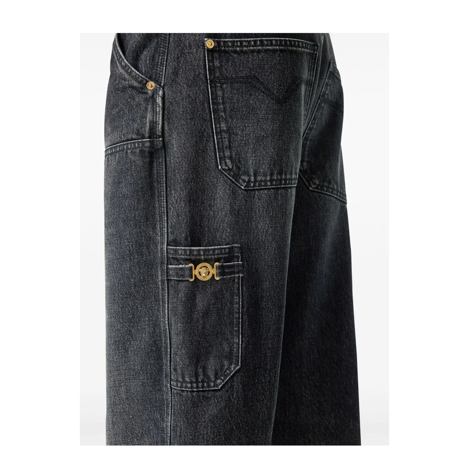Denim Cotton Jeans - Pants - Image 5