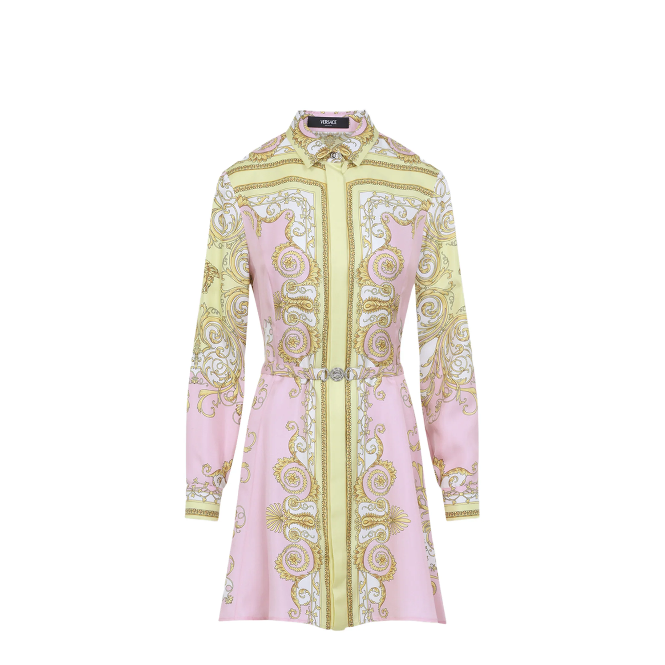 Printed Twill Shirt Dress - Image 2